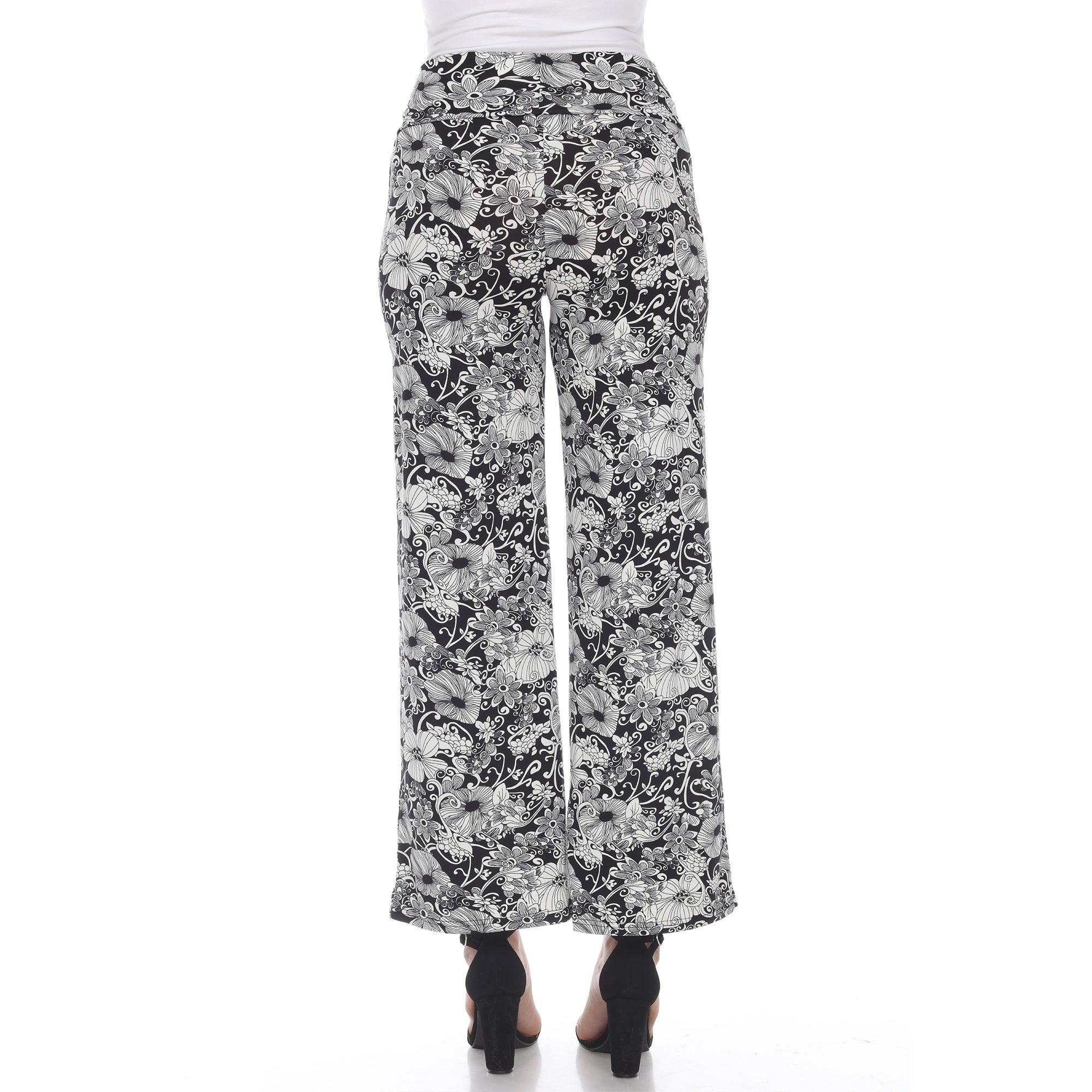 Floral Paisley Palazzo Pants Product Image