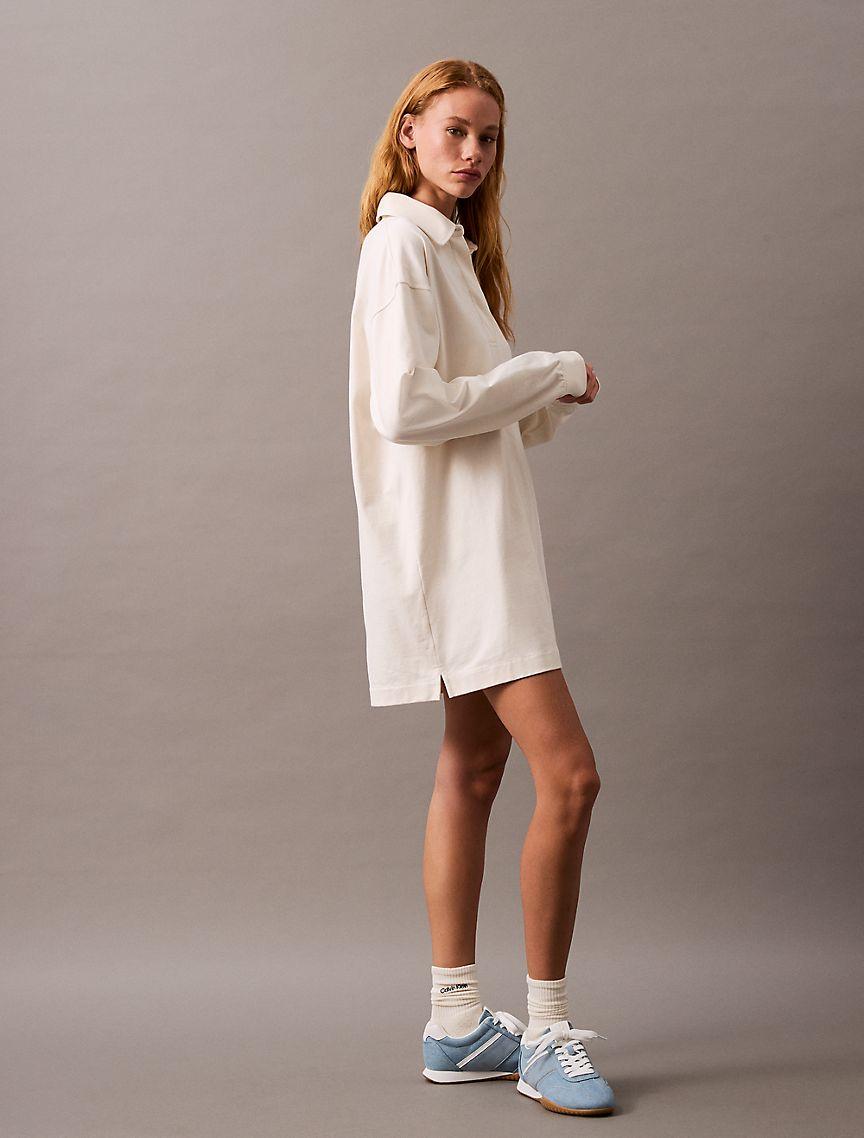 Logo Crest Polo Mini Dress Product Image