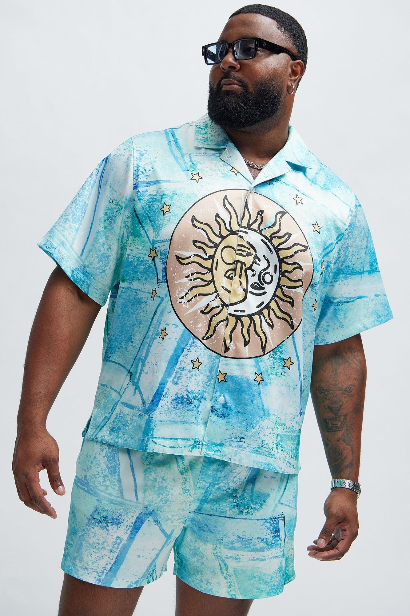 Emory Shirt - Blue/combo Product Image