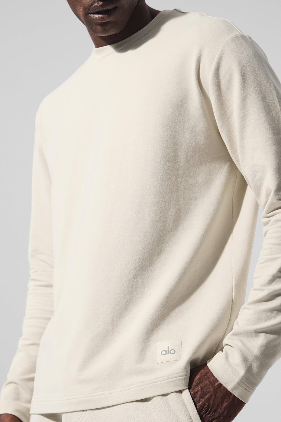 Double Take Long Sleeve Crew - Bone Male Product Image