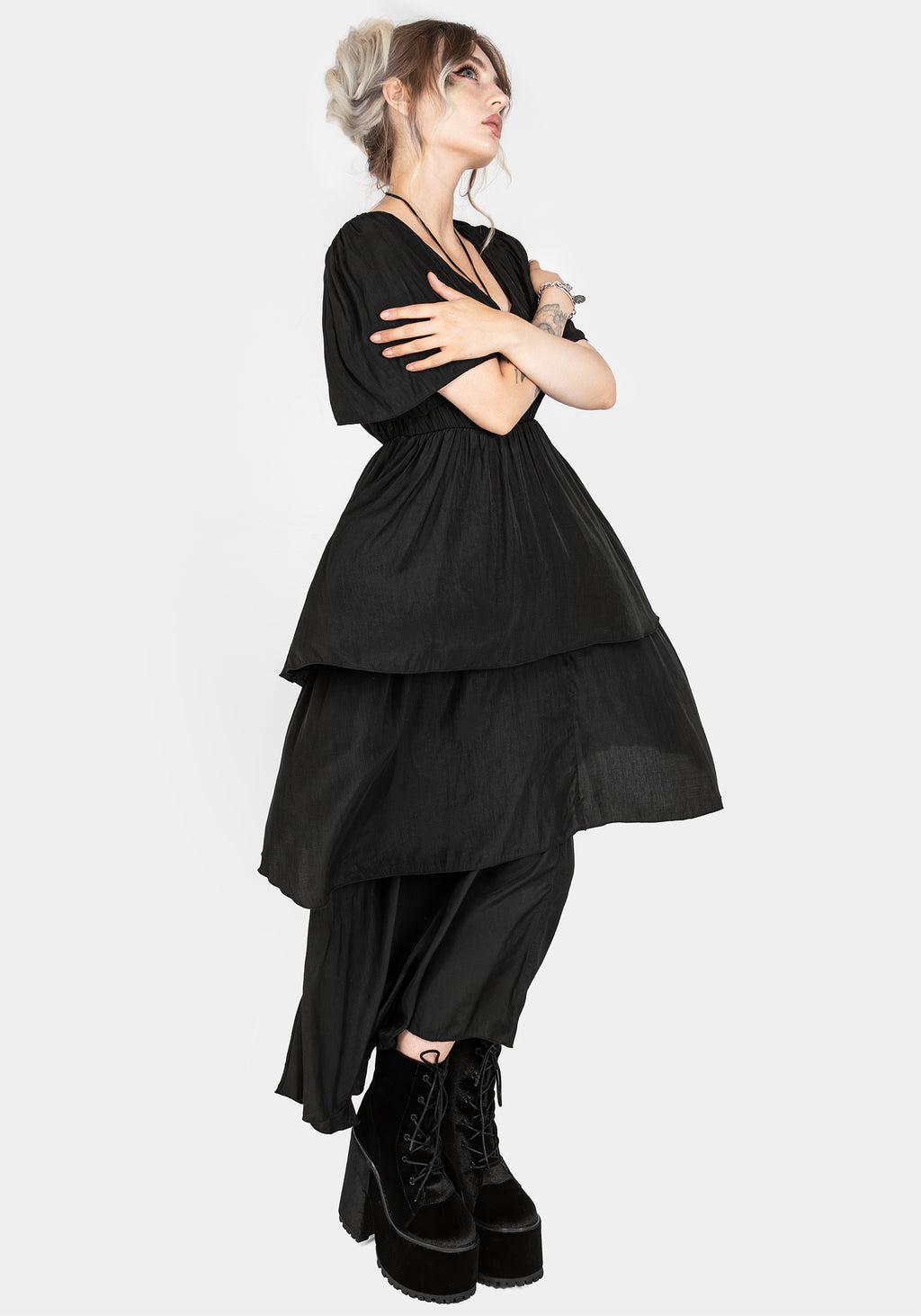 Lumen Tiered Midaxi Dress Product Image