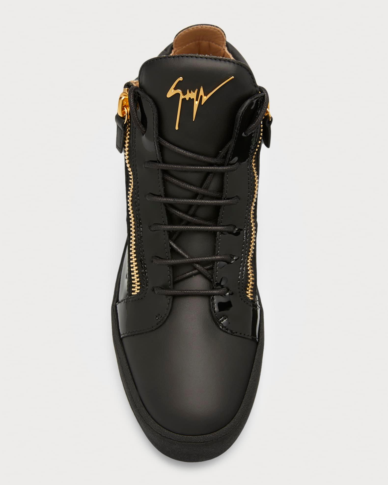 Men's Kriss Leather Mid-Top Sneakers Product Image