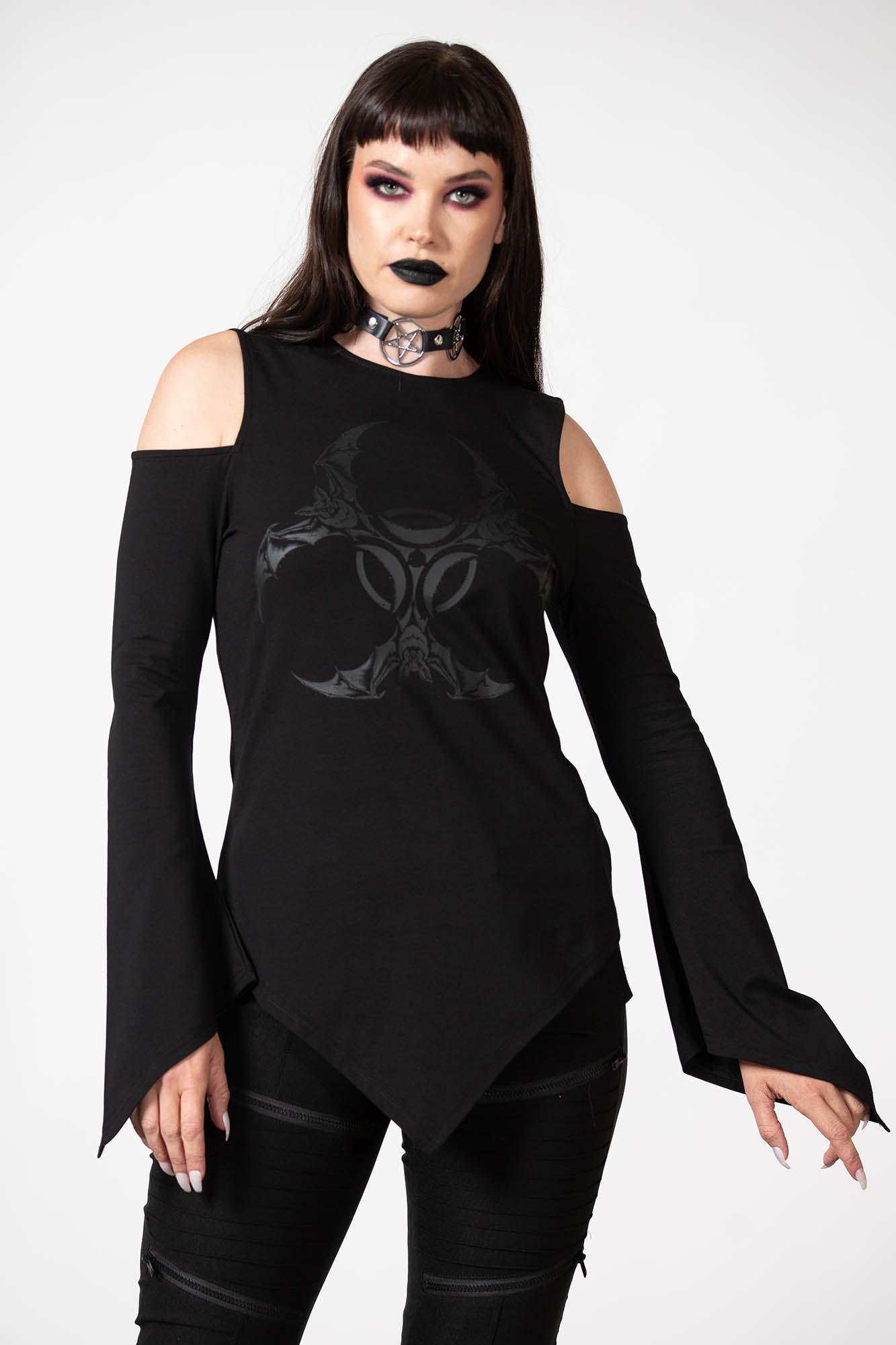 Voxy Cold Shoulder Top - Resurrect Female Product Image