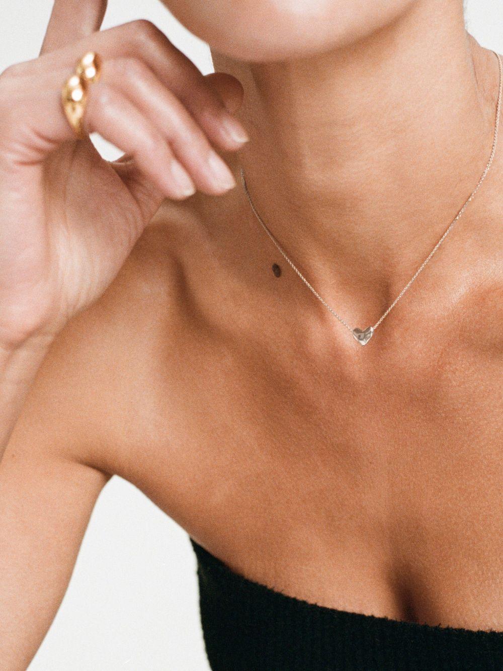 heart-charm necklace Product Image