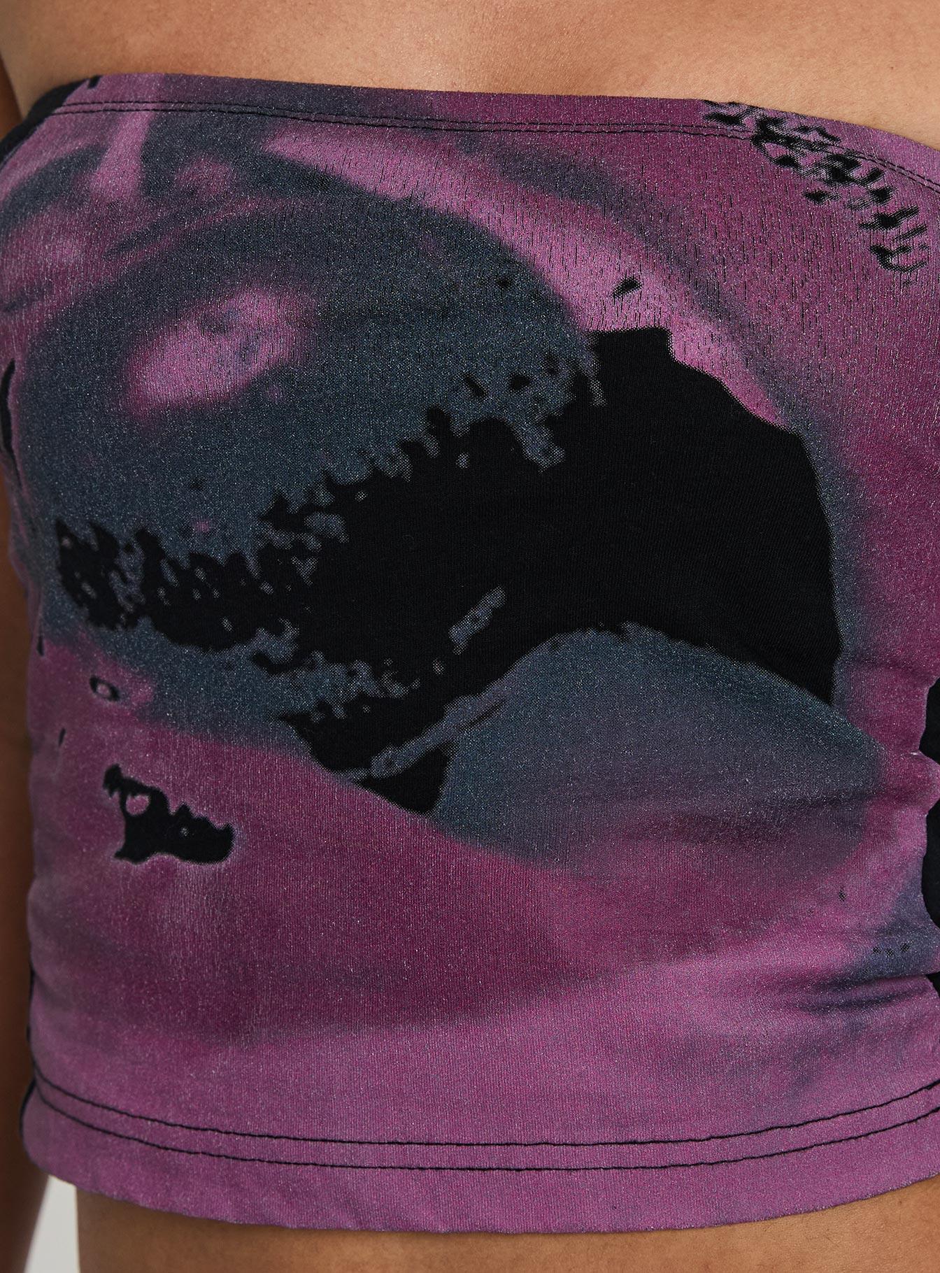 Cherry Lips Tube Top Multi Product Image