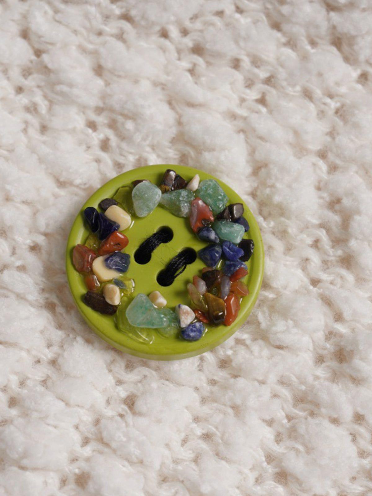 Aelfric Eden Colorful Button Fringe Sweater Product Image