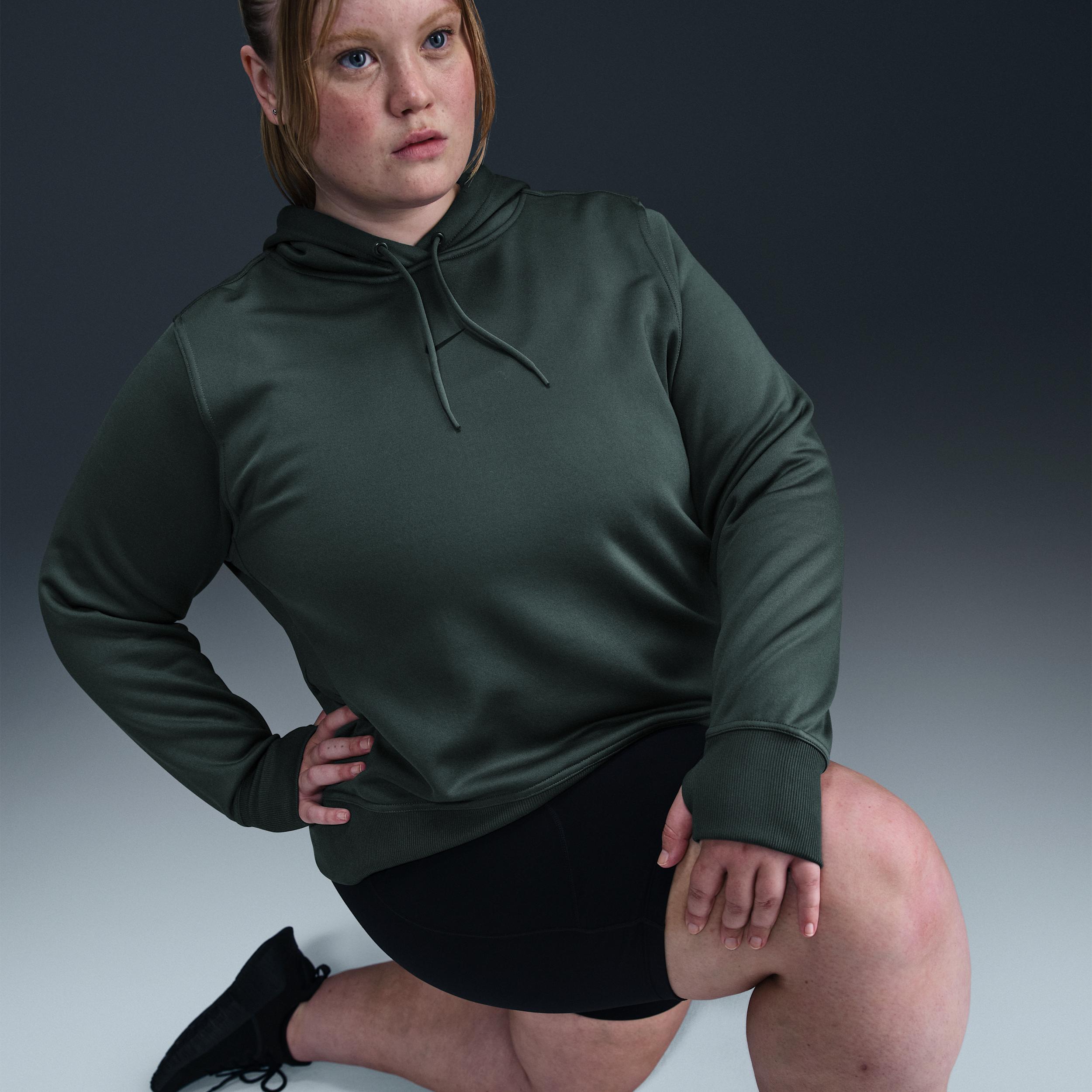 Nike Womens Therma-FIT One Pullover Hoodie (Plus Size) | FB5212-338 Product Image