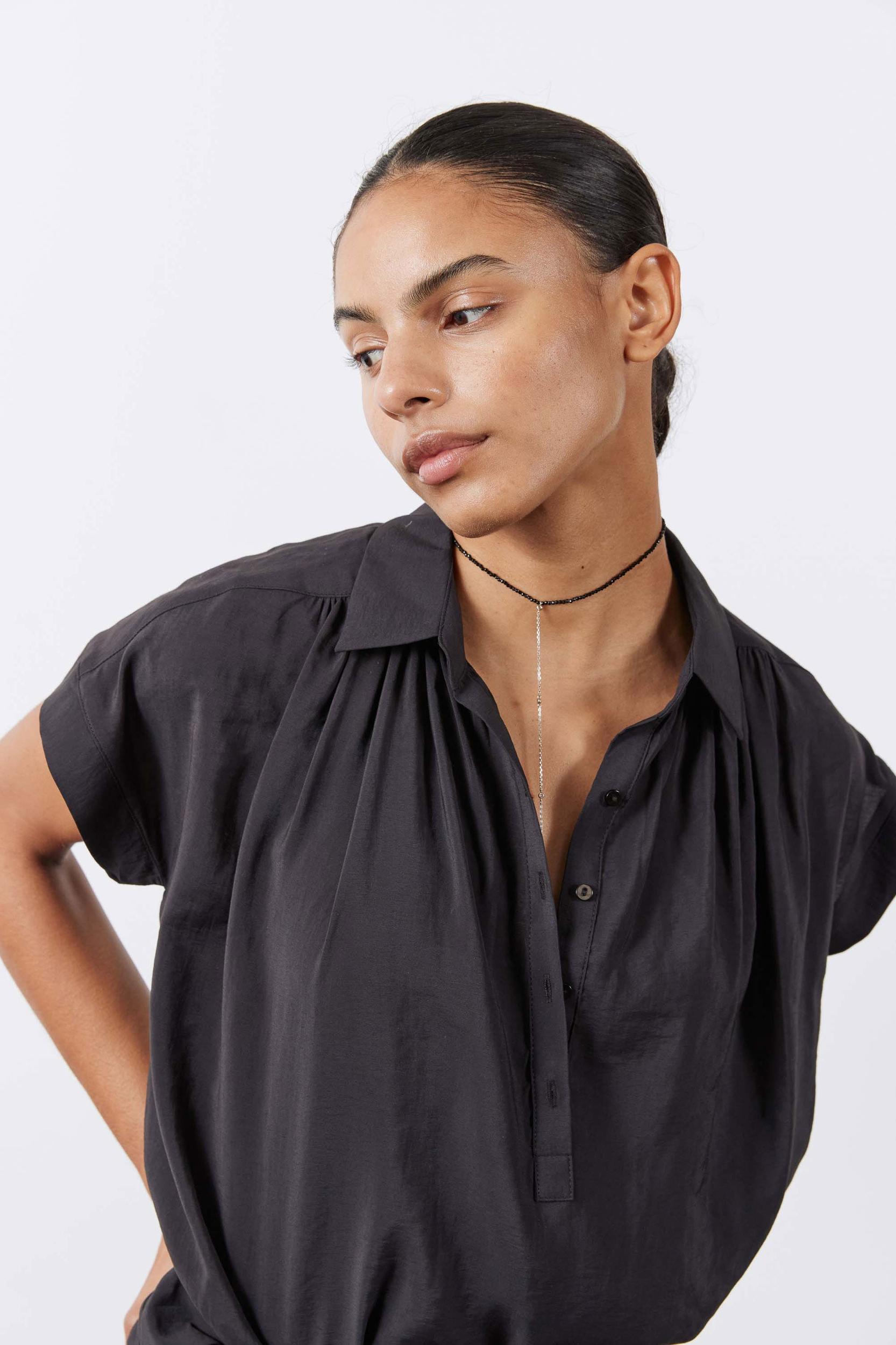 The Nonchalant Oversized Voile Blouse Product Image