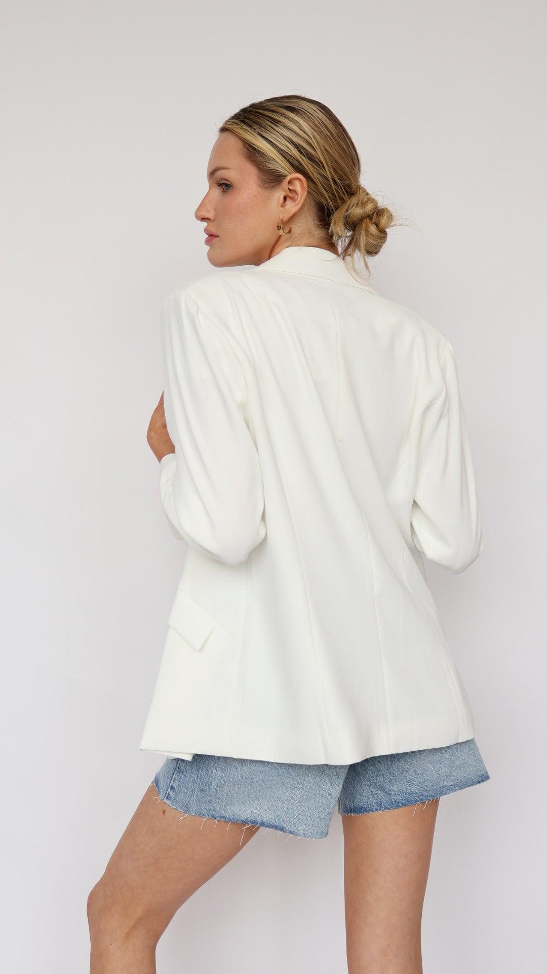 Amy Ruched Blazer Product Image