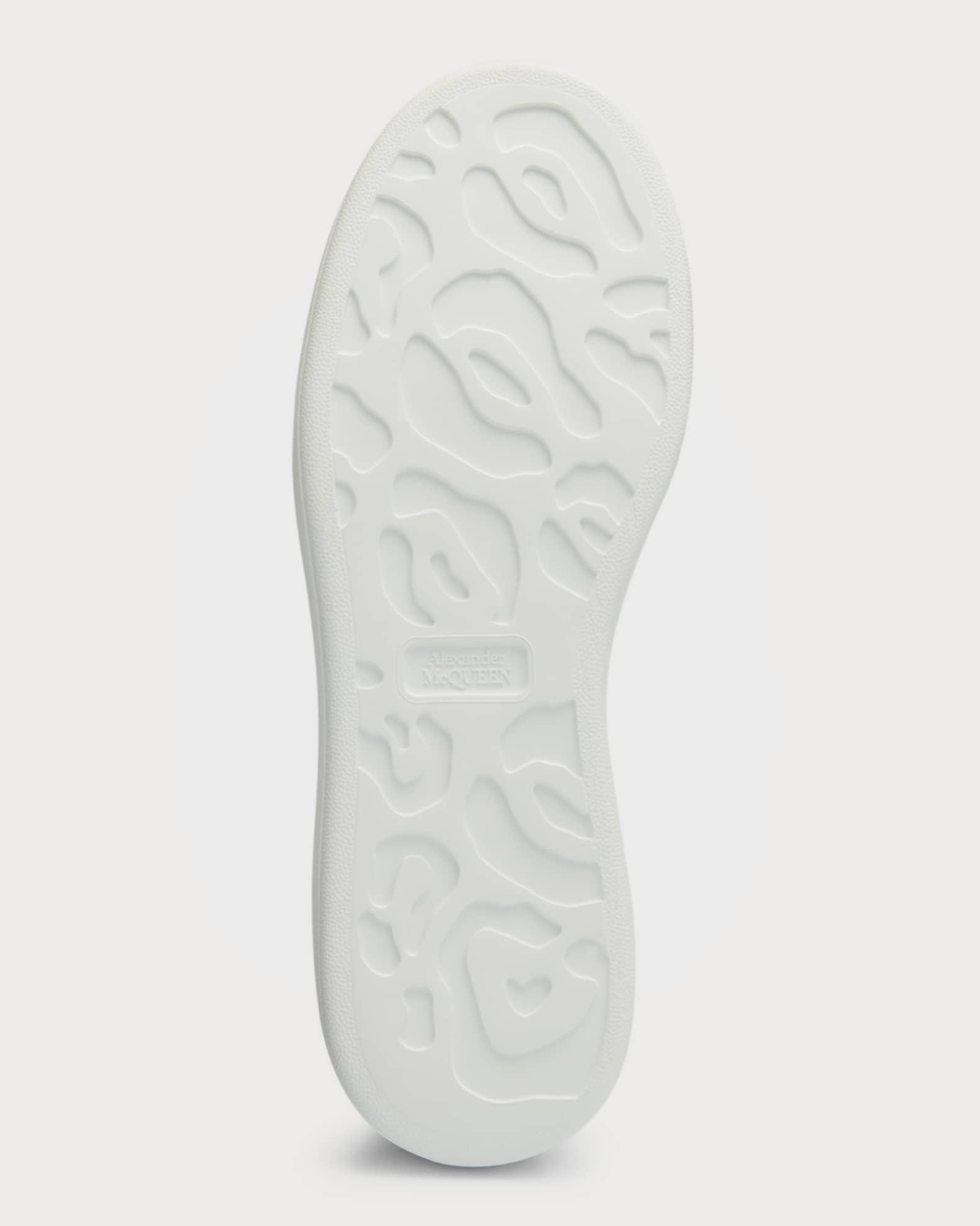 Mens Oversized Leather Platform Sneakers Product Image