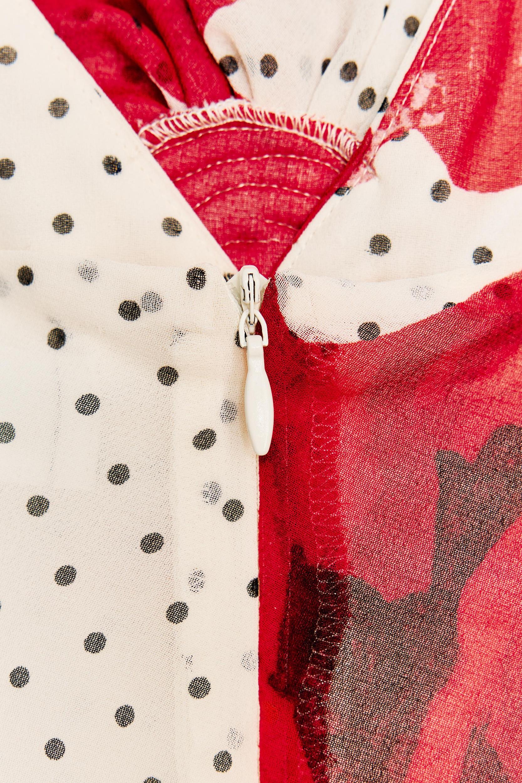 FLORAL PRINT LONG DRESS Product Image