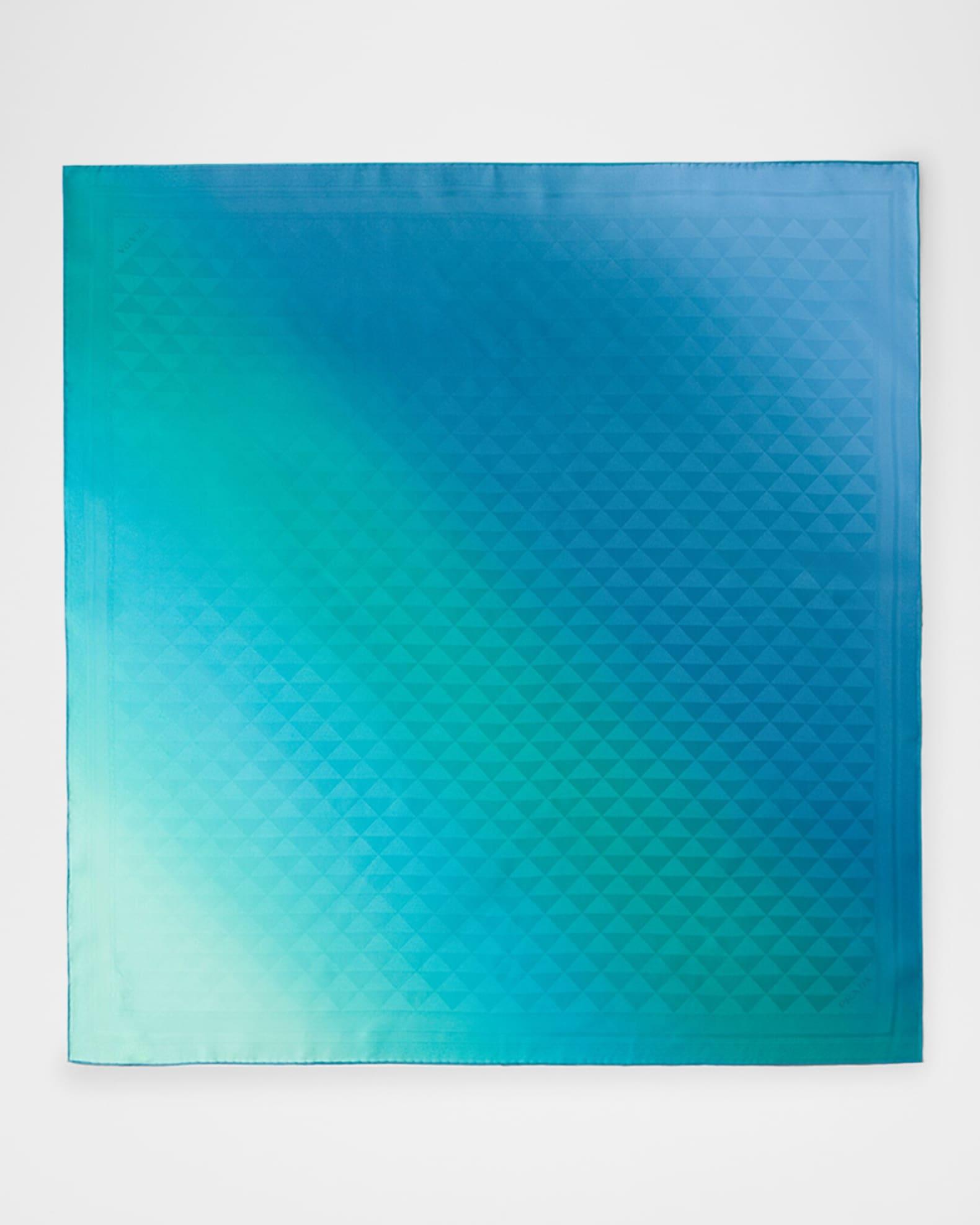 Symbole Print Silk Twill Scarf Product Image