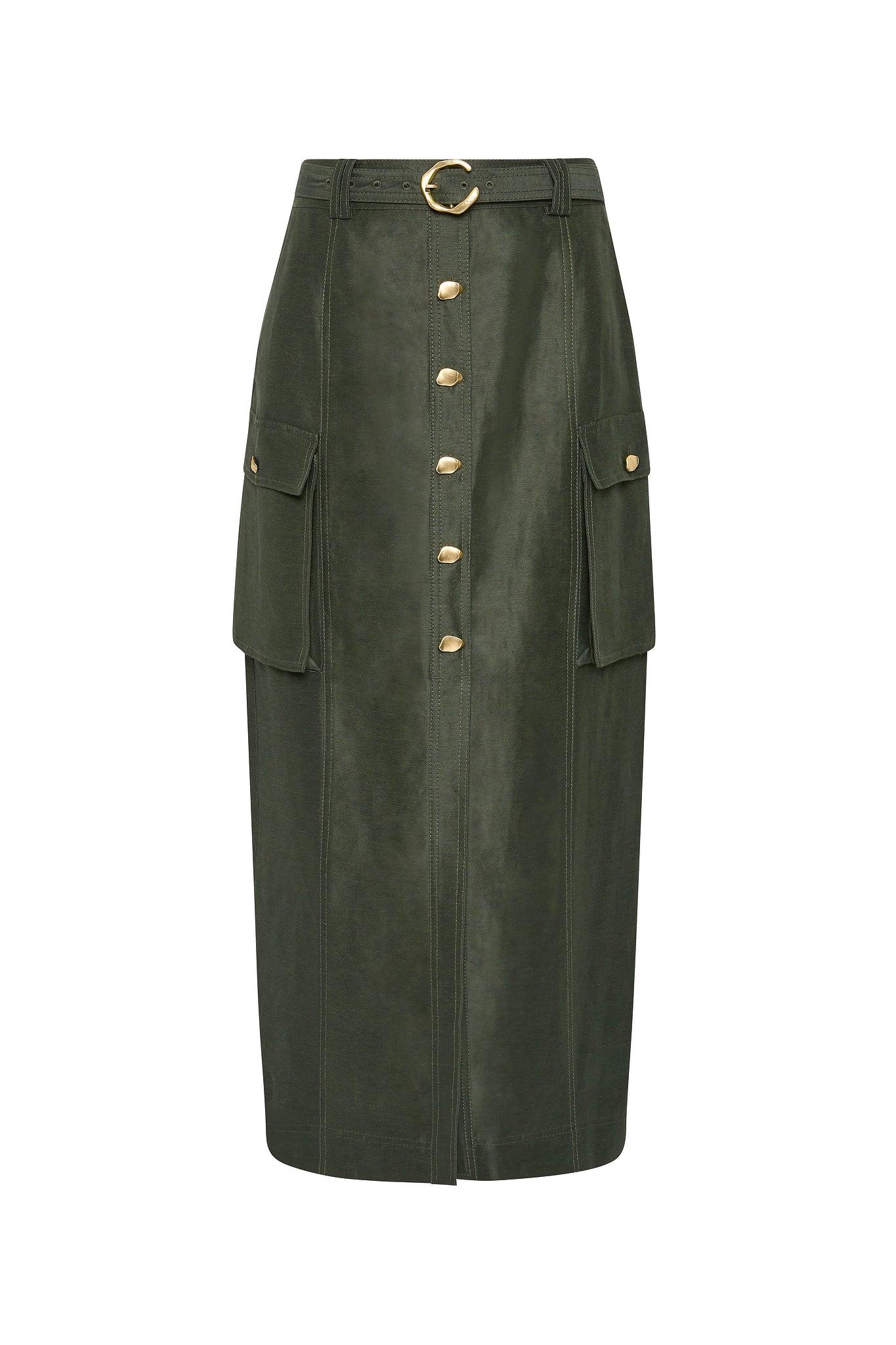 Paloma Utility Midi Skirt Product Image