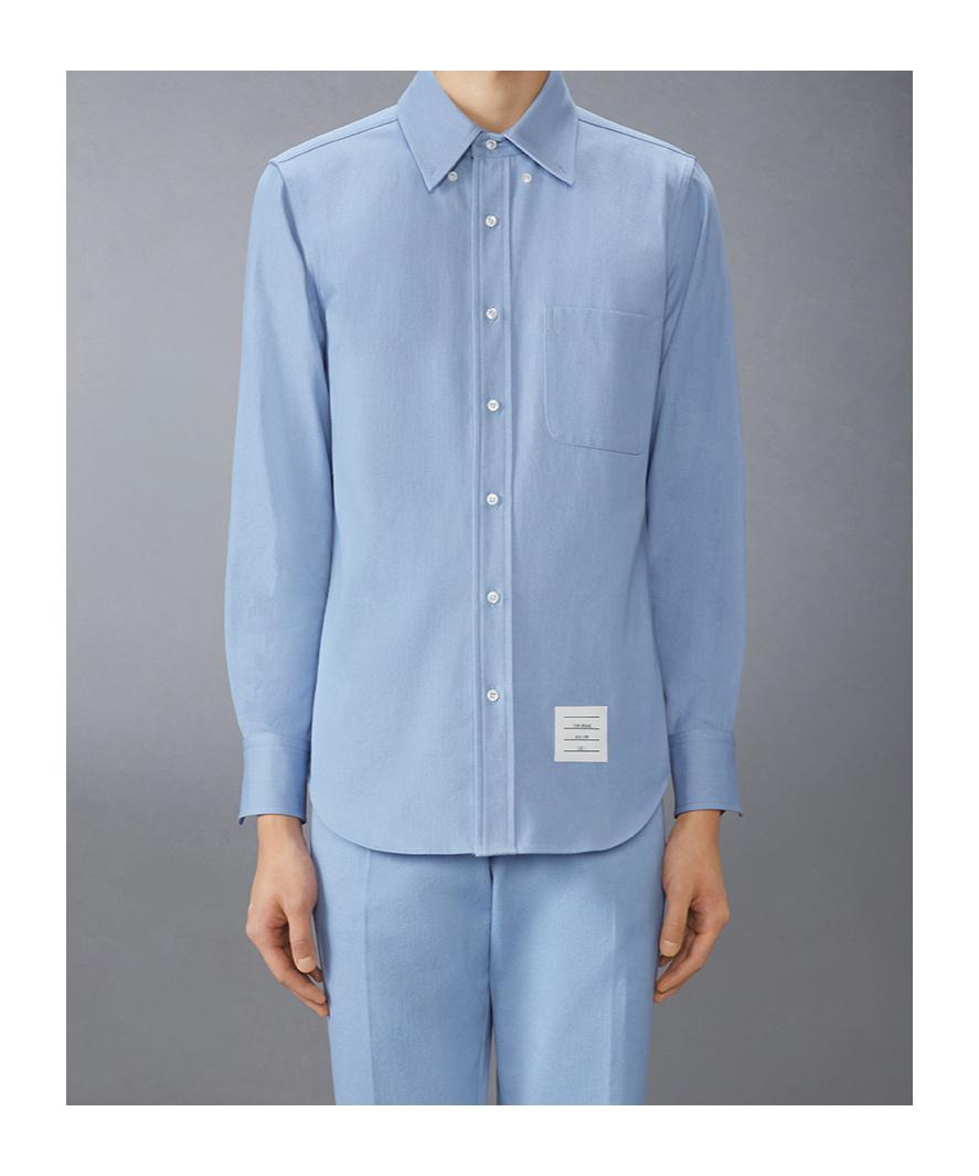 Thom Browne Men's Classic Fit Cotton Button-Down Shirt Product Image