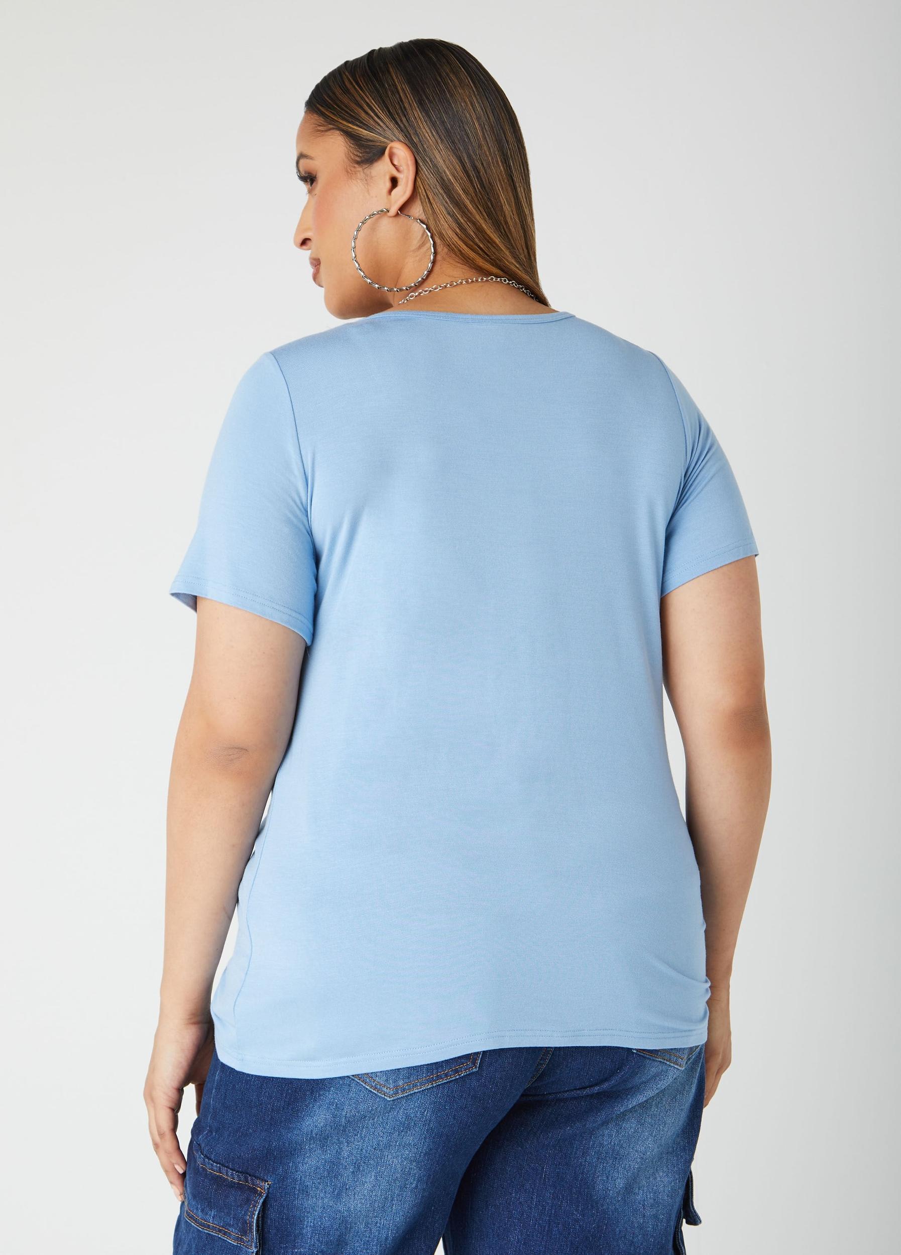 The Basic Scoop Neck Tee Product Image