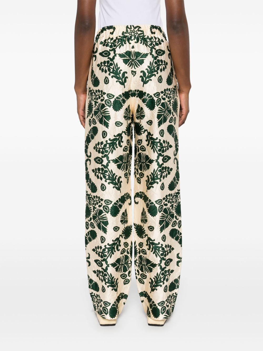 floral-print trousers Product Image