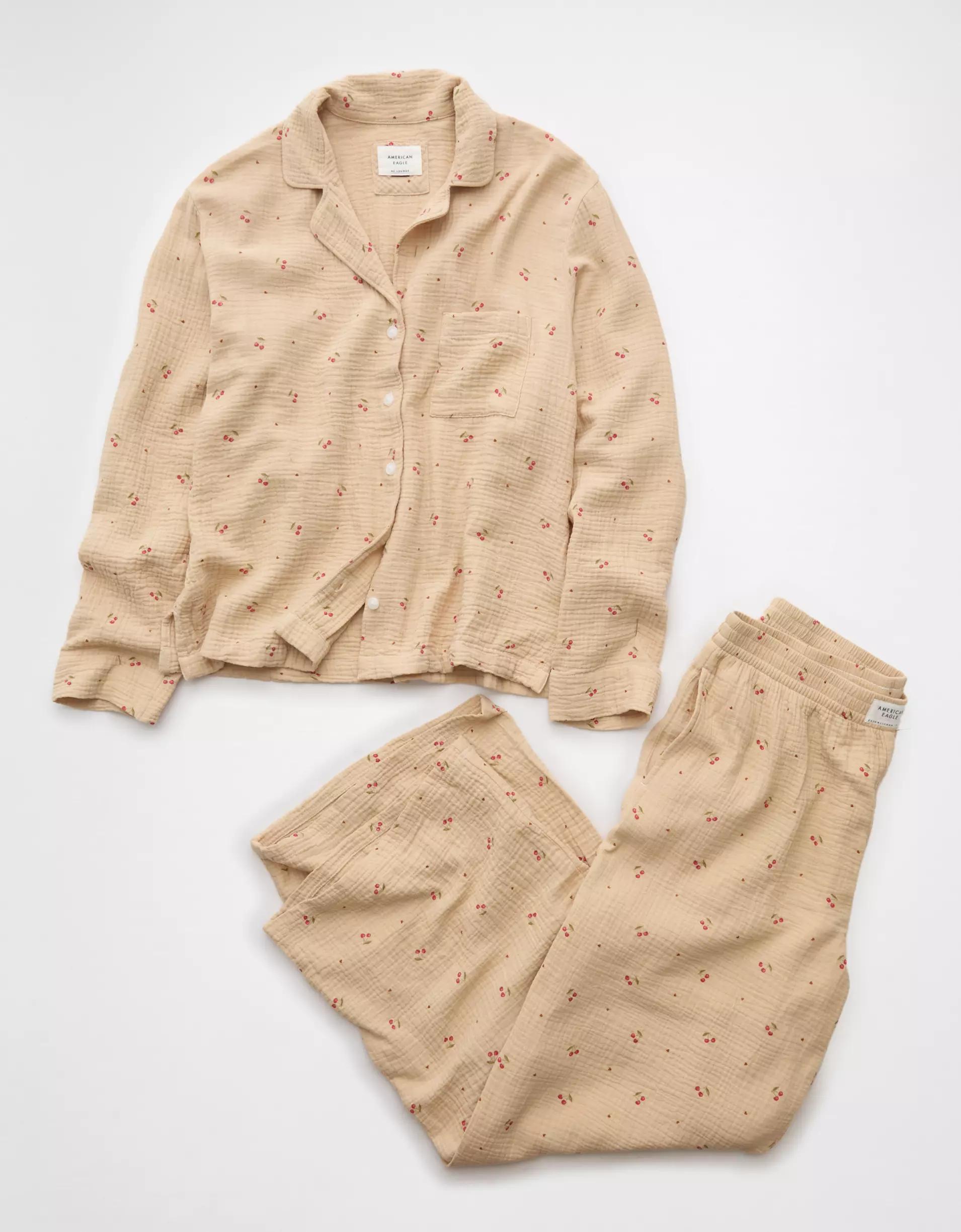 AE Cotton Gauze PJ Set Product Image