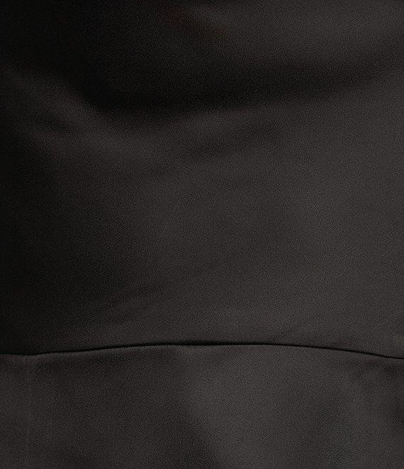 Lulus Satin Cowl Neck Mini Dress Product Image