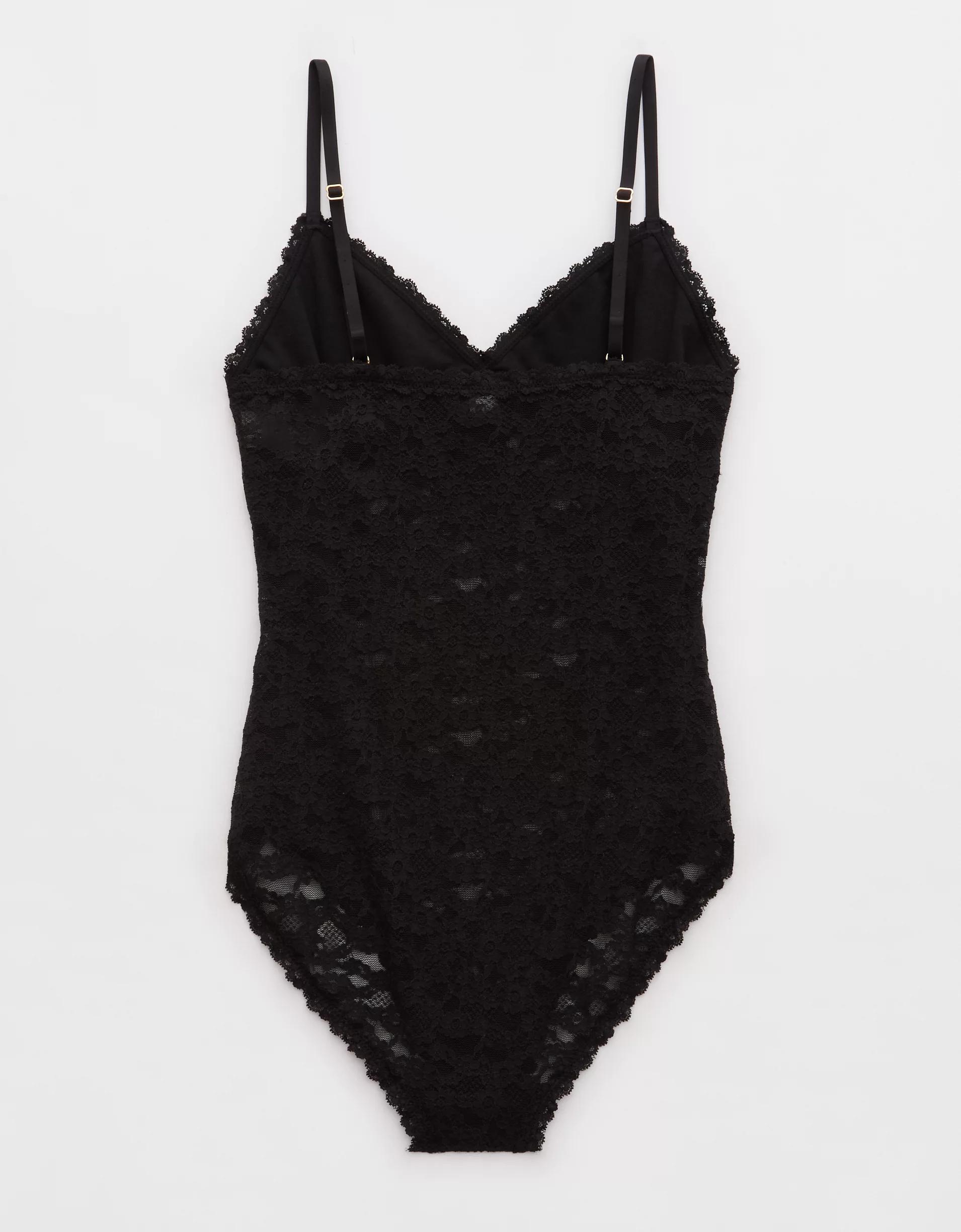 Show Off Vintage Lace Cut Out Bodysuit Product Image