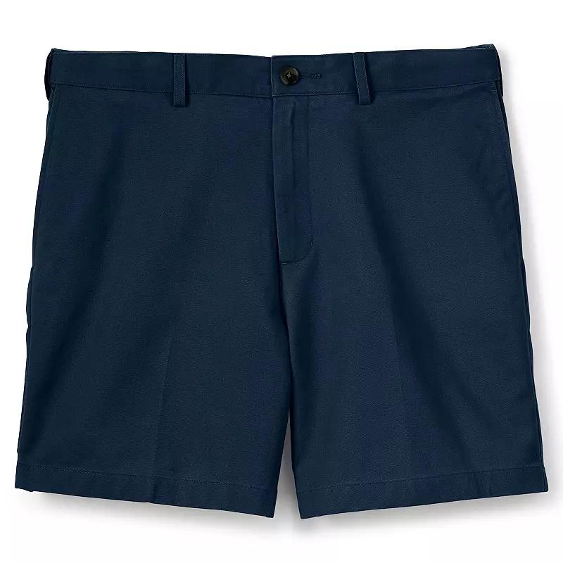 Men's Lands' End Comfort Waist 6-inch No-Iron Chino Shorts,  Product Image