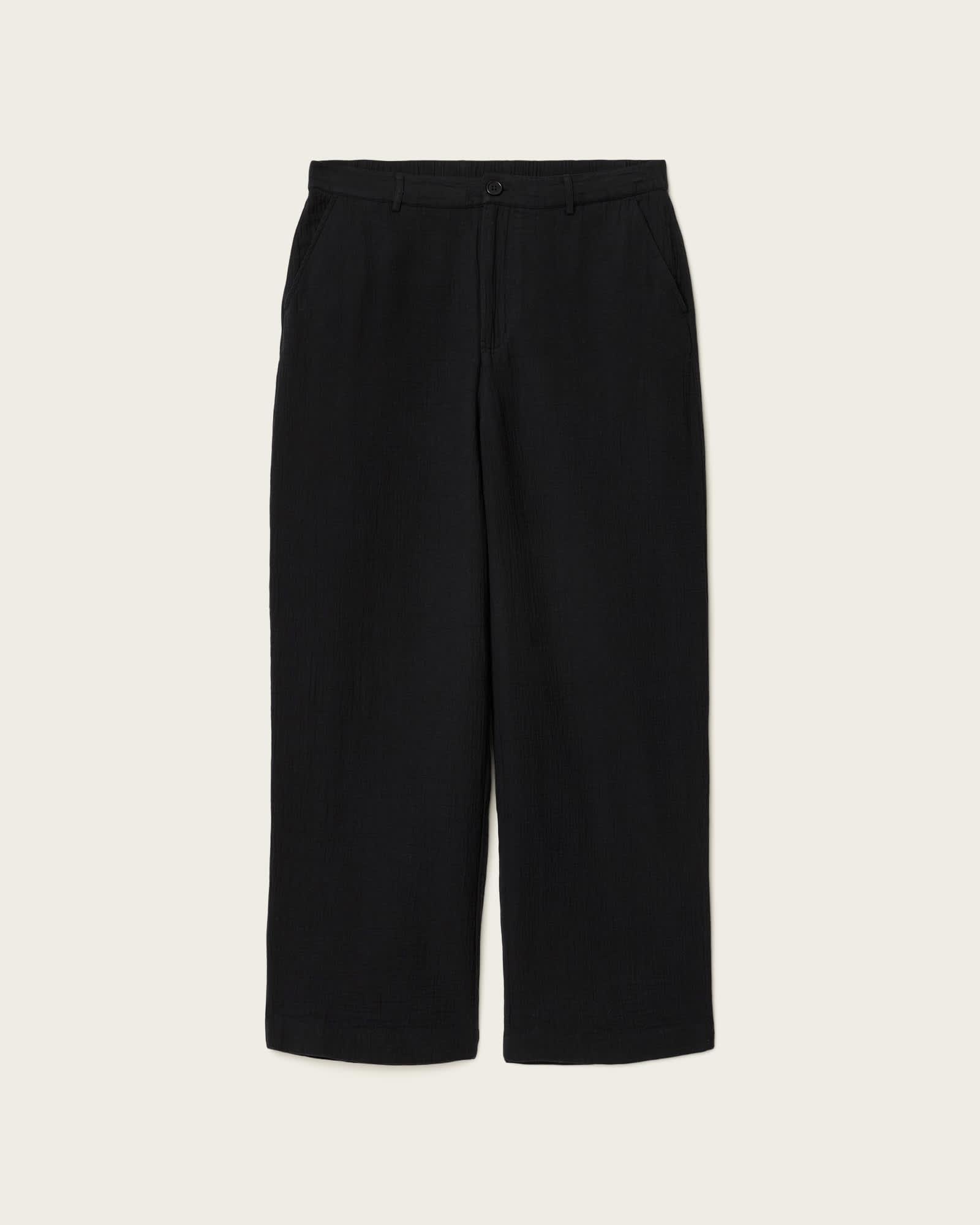 Taiko Loose Fit Pants ORCA BLACK | ALLSAINTS US Product Image