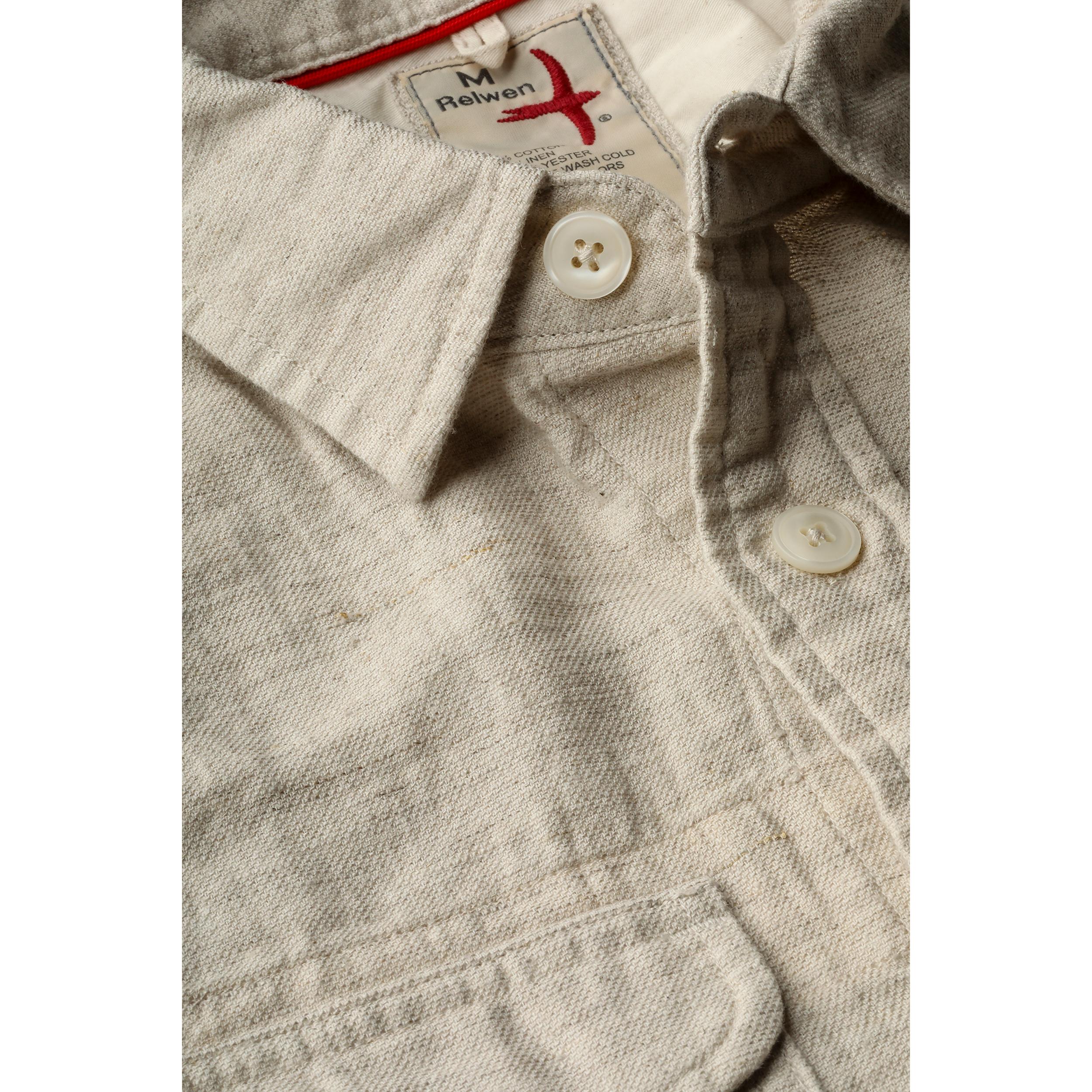Slub Linen Workshirt Product Image