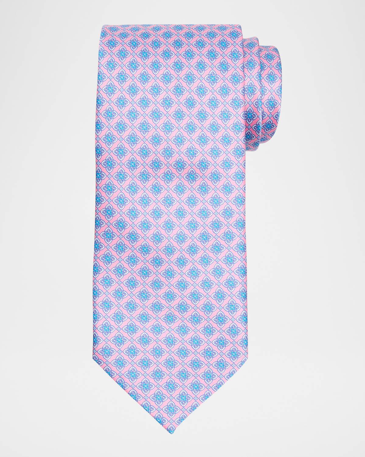 Mens Medallion Silk Tie Product Image