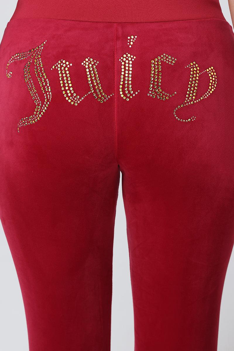 OG Big Bling Velour Track Pants Product Image