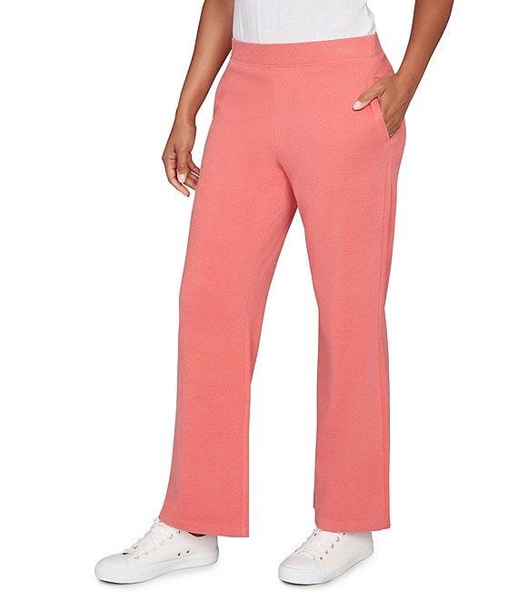 Ruby Rd. Luxe Ribbed Textured Pull-On Pants Product Image