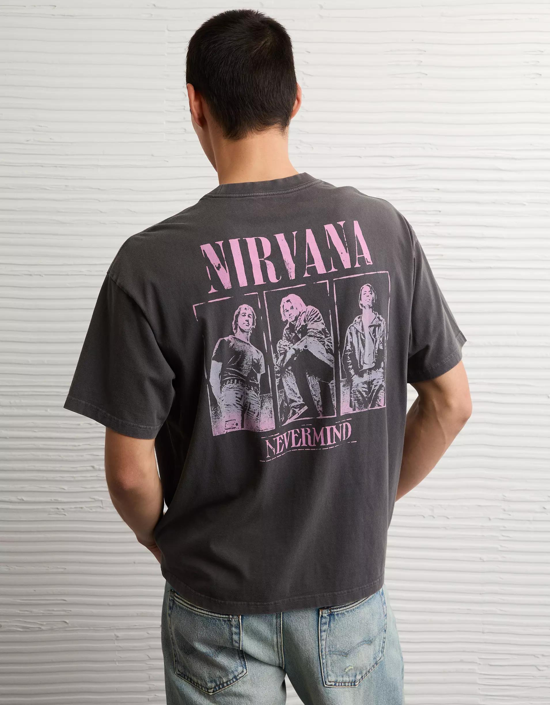 AE Boxy Nirvana Graphic T-Shirt Product Image