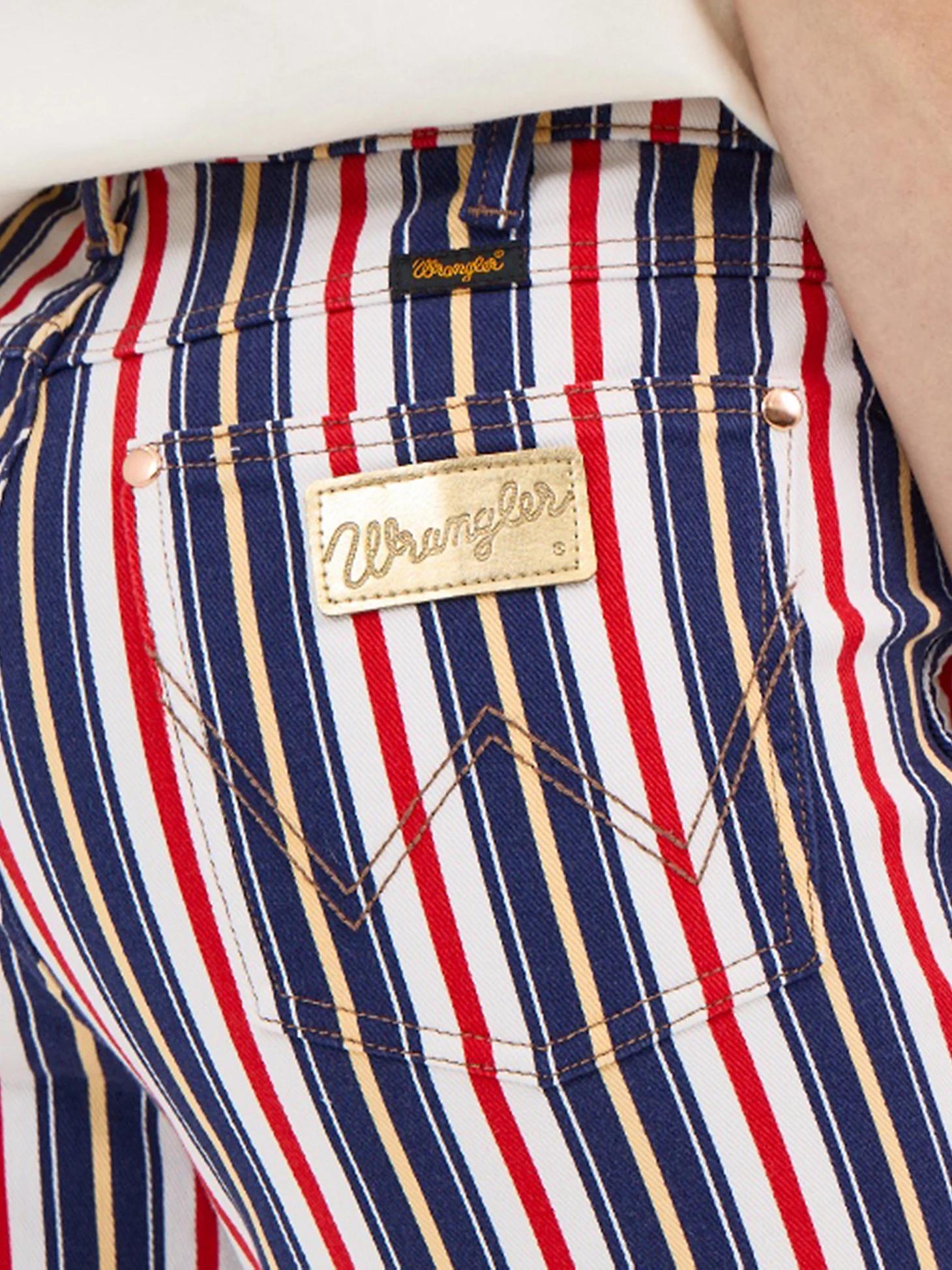 Wrangler x Lainey Wilson Striped Flare Jeans | Women's JEANS | Wrangler® Product Image