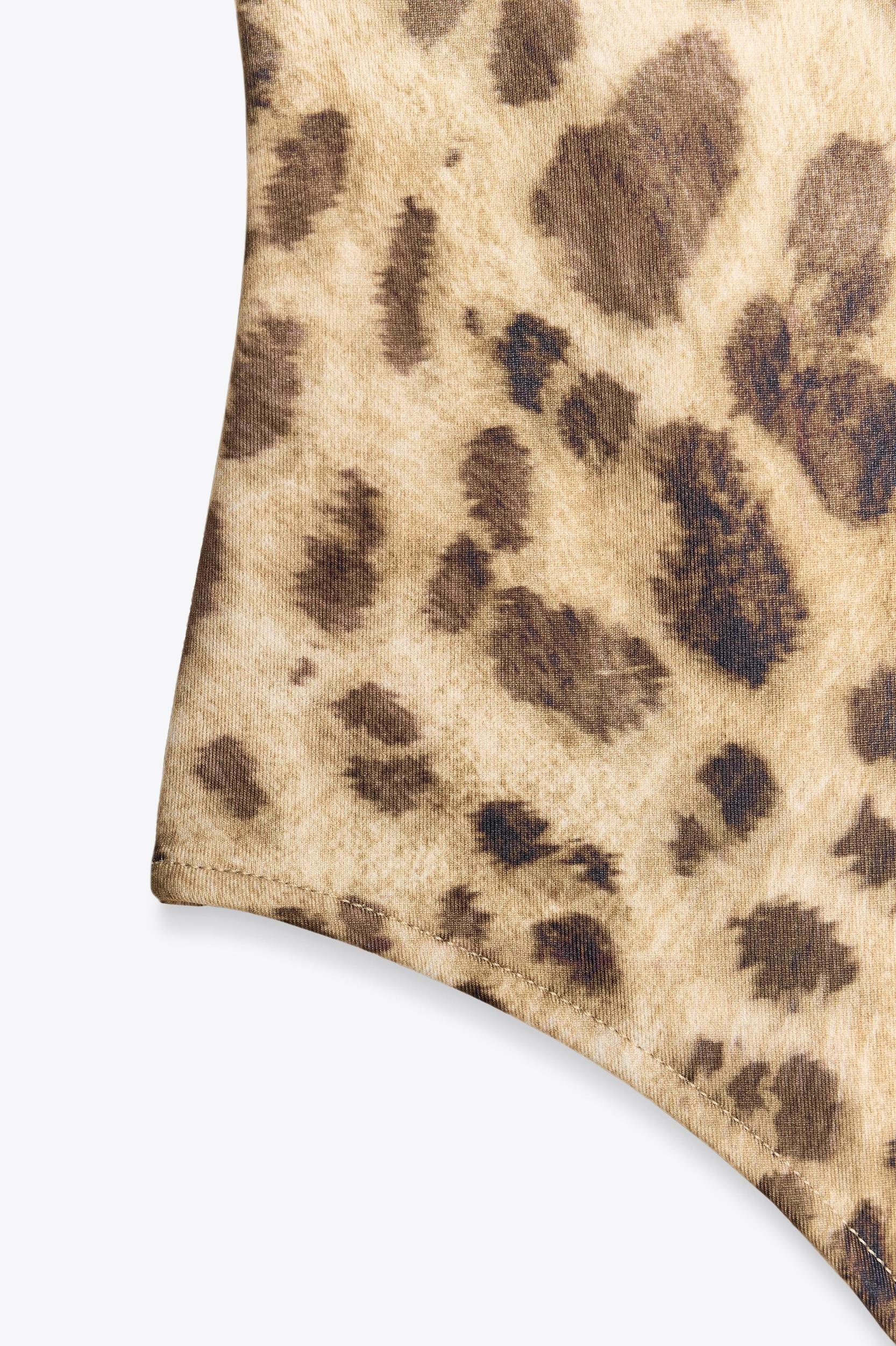 WIDE STRAP POLYAMIDE BODYSUIT Product Image