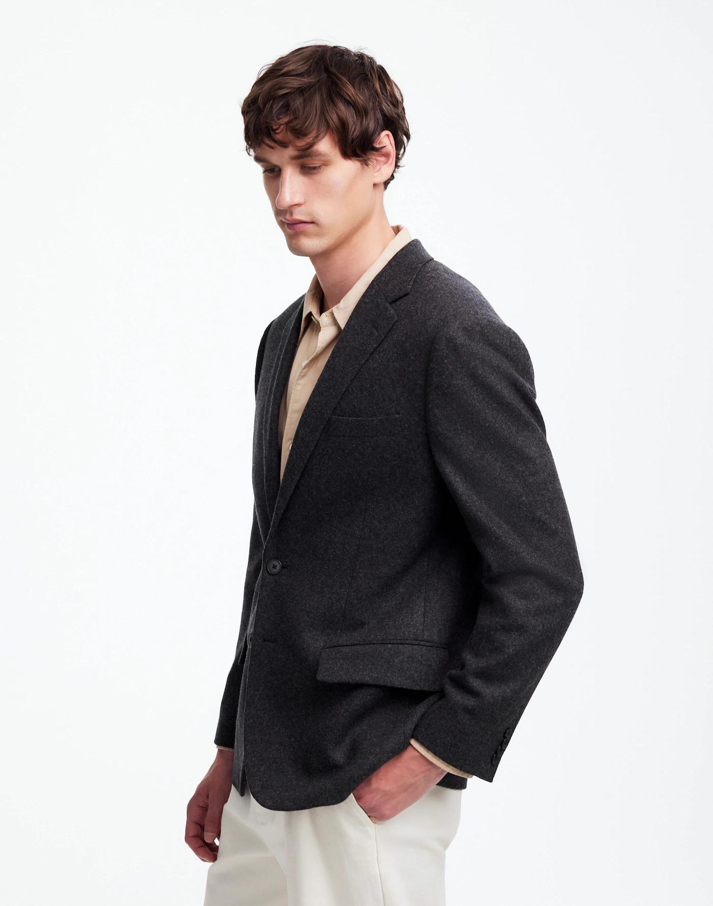 The Roebling Two-Button Blazer in Italian Fabric Product Image