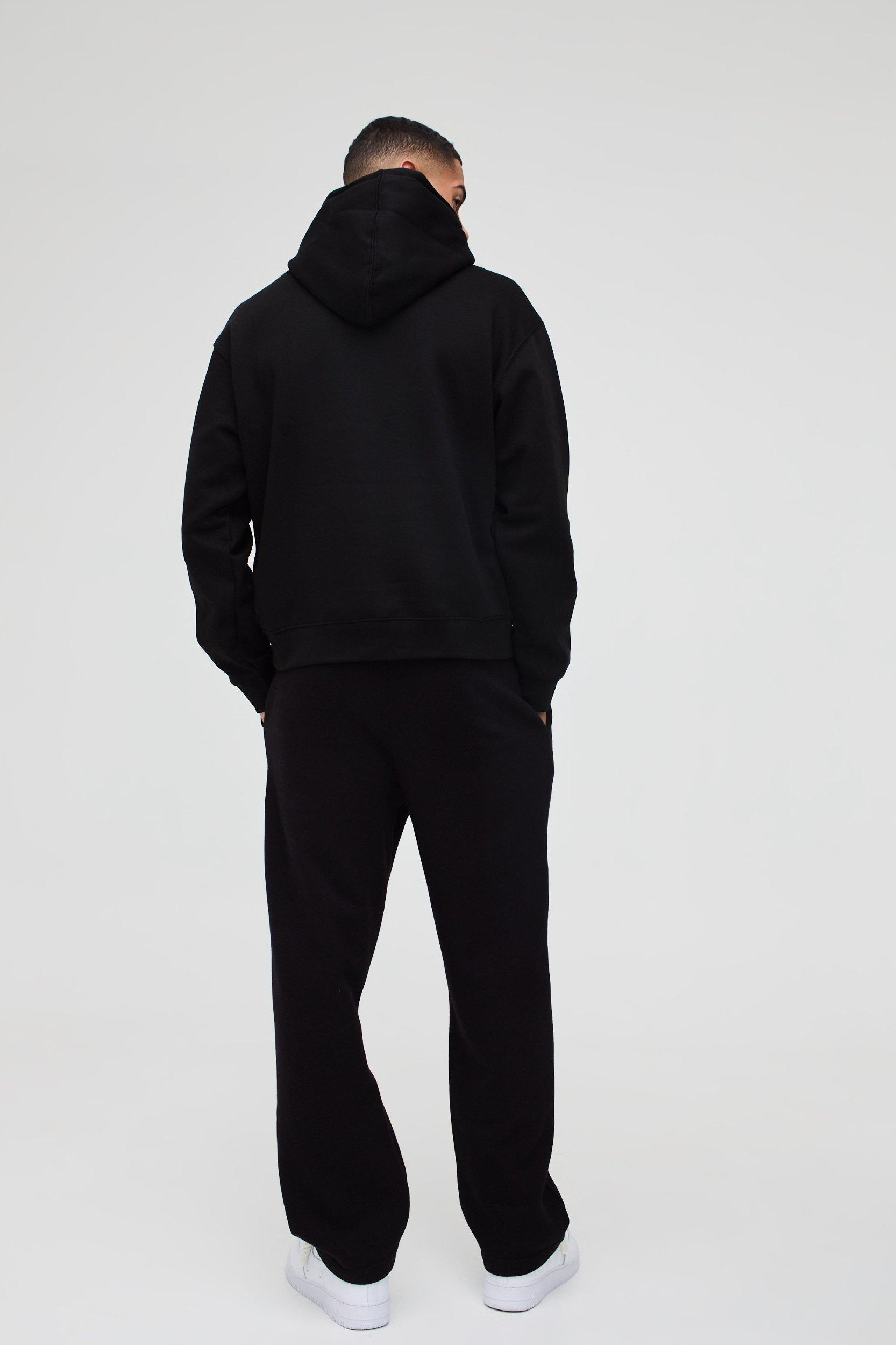 Oversized Boxy 777 Graphic Hoodie | boohooMAN USA Product Image