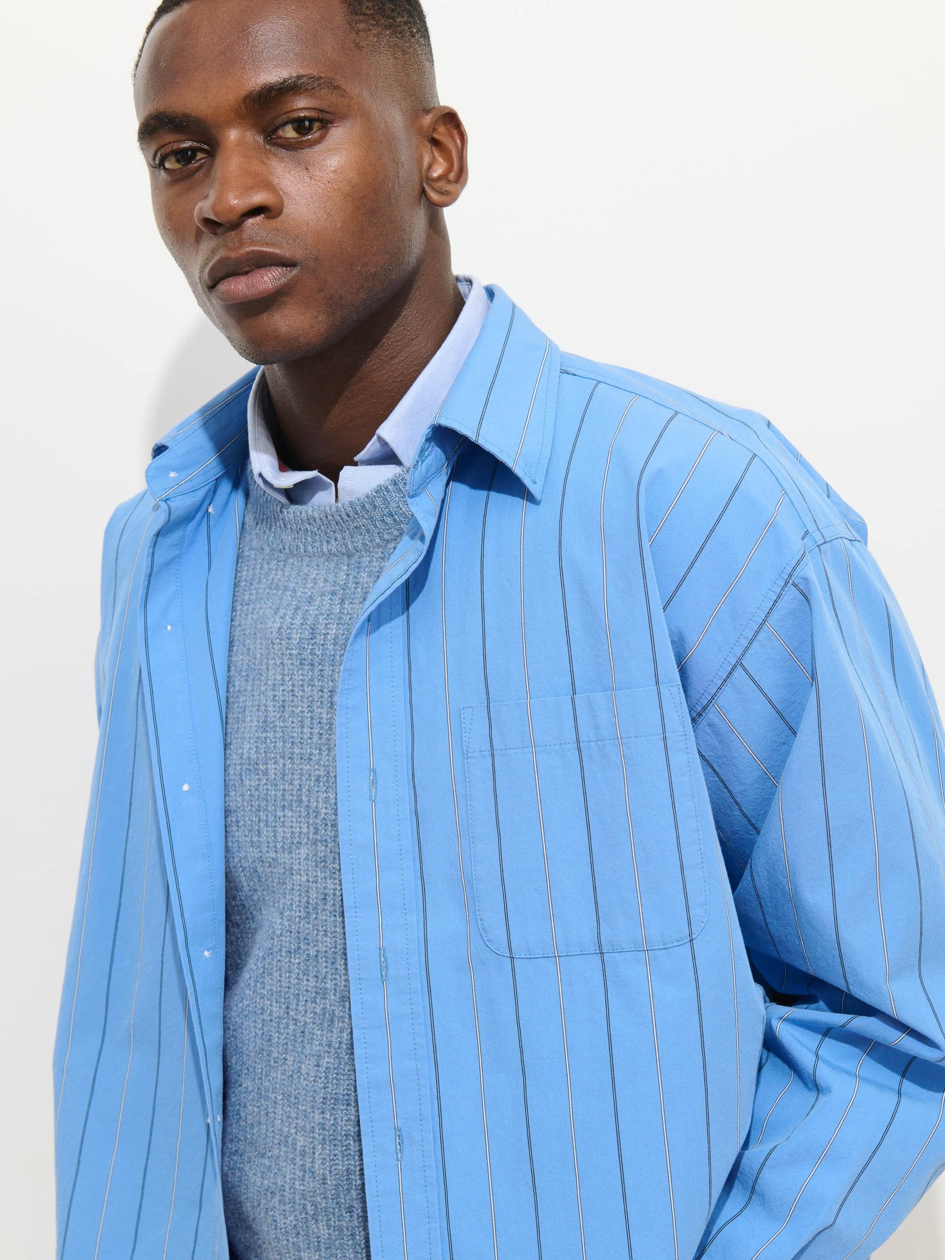 Franklin St Striped Shirt In Cotton Product Image