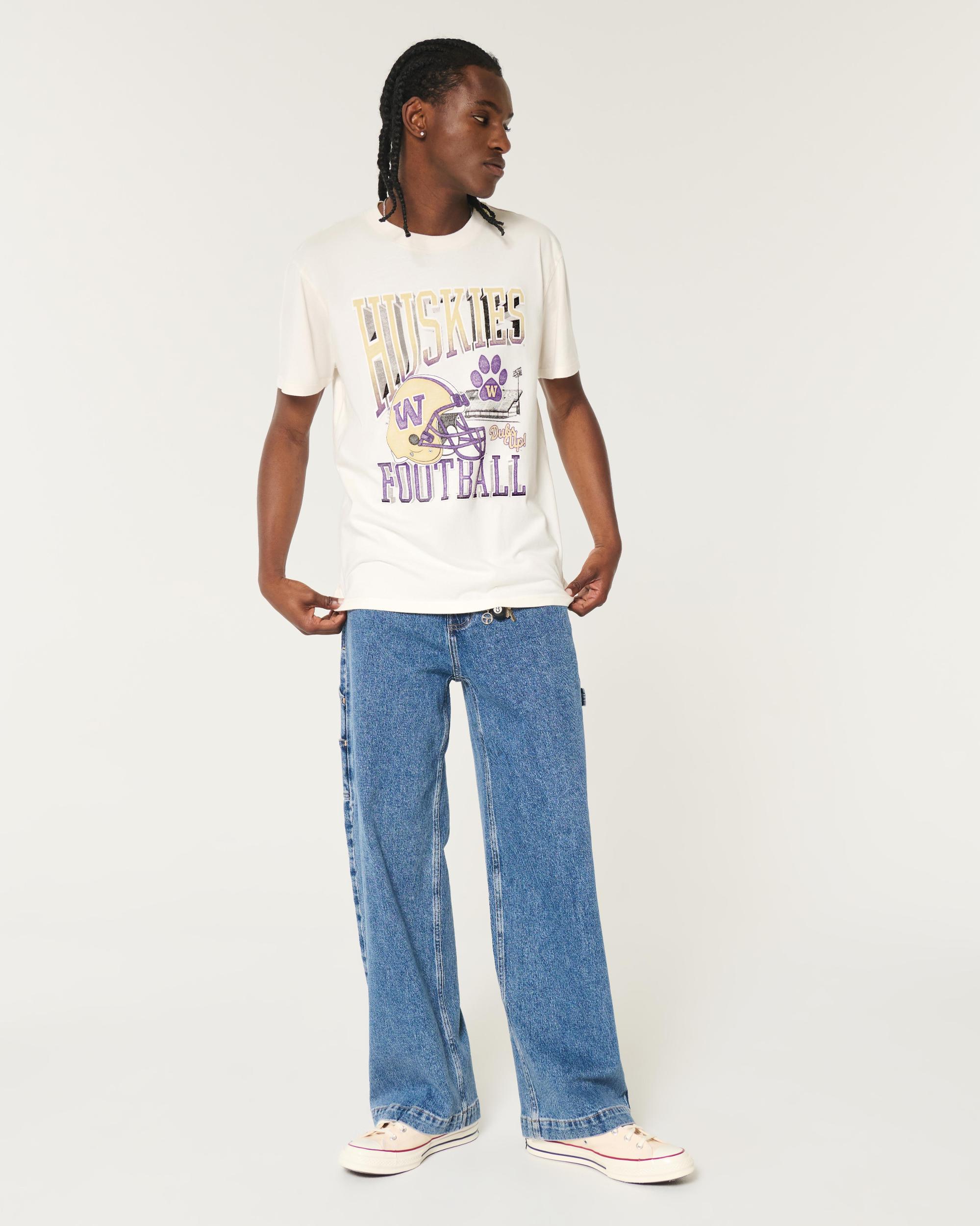 Relaxed University of Washington Huskies Graphic Tee Product Image