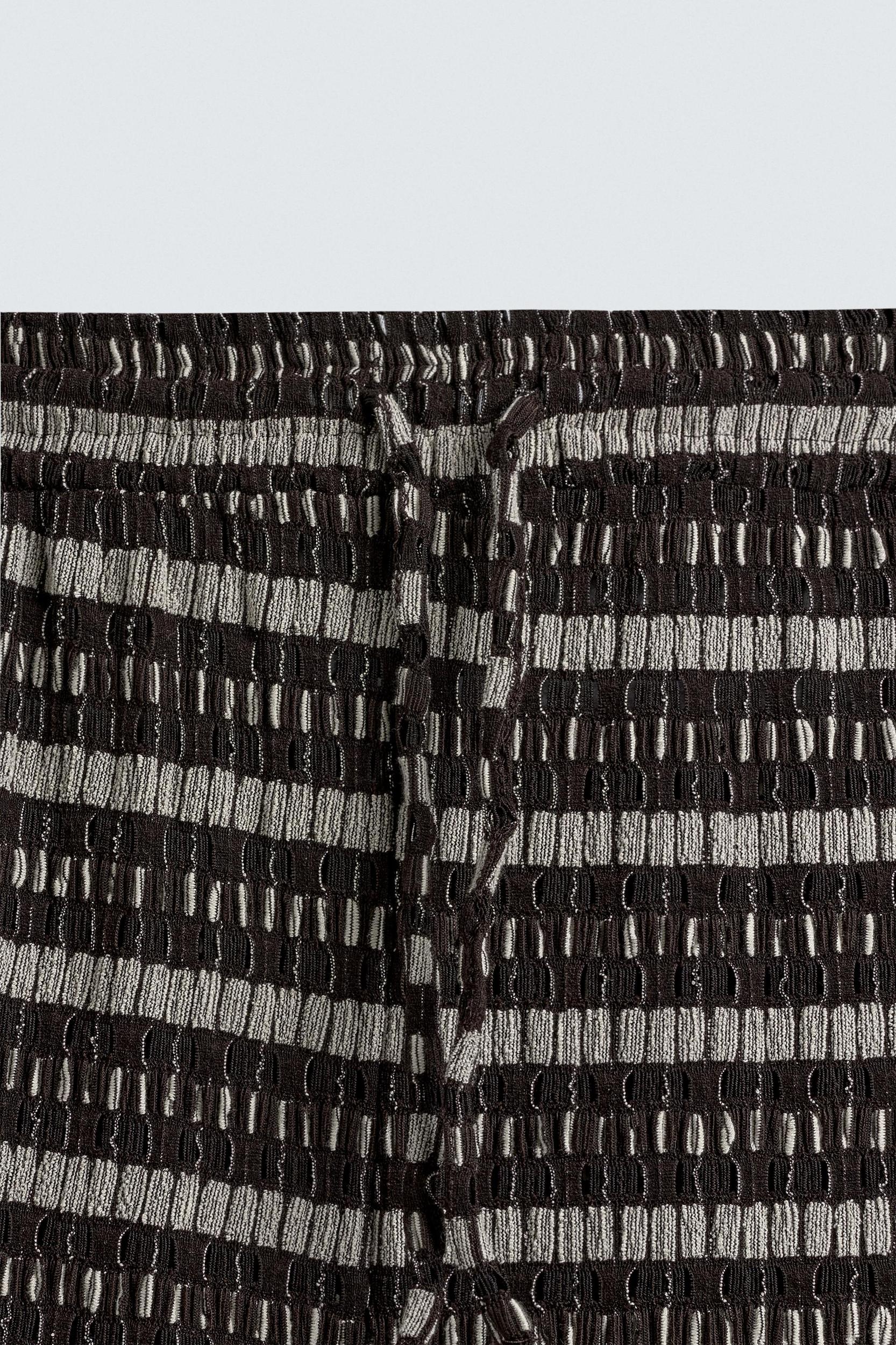 JACQUARD KNIT PANTS Product Image