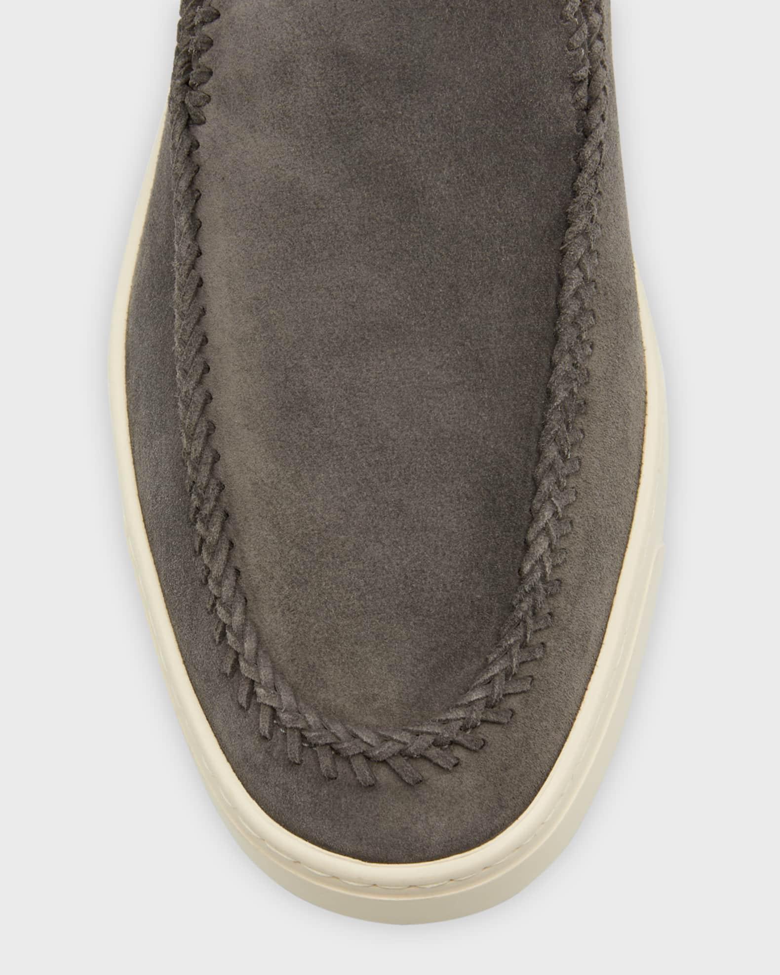 Men's Suede Slip-On Sneakers Product Image