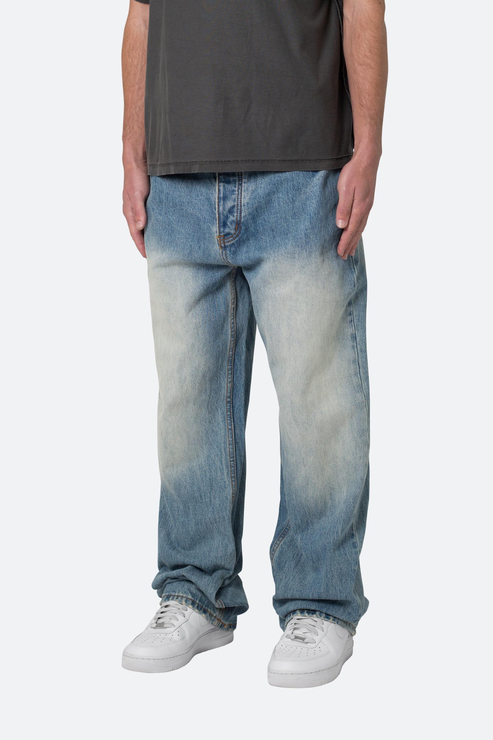 Ultra Baggy Denim - Medium Blue Product Image