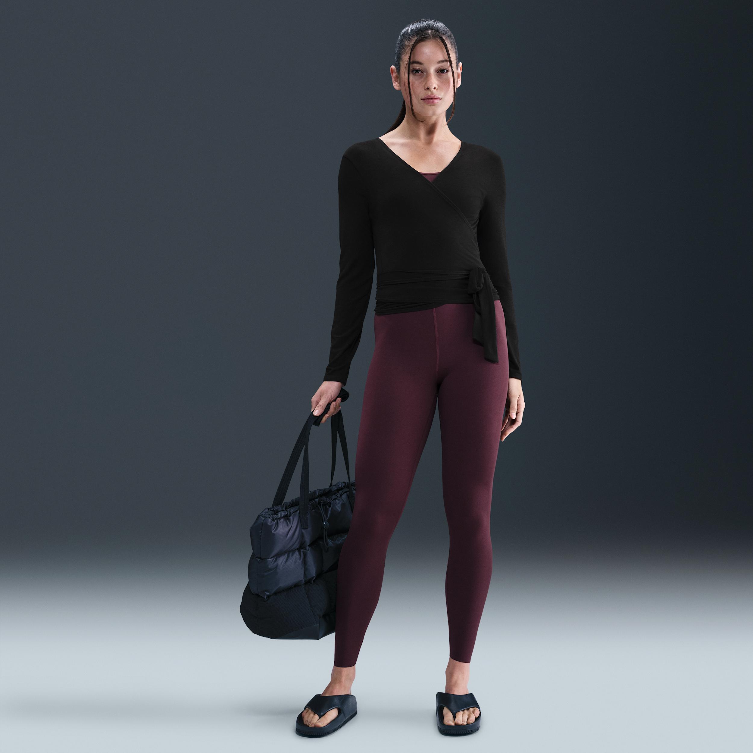 Nike Womens One Relaxed Dri-FIT Top | HV3657-010 Product Image