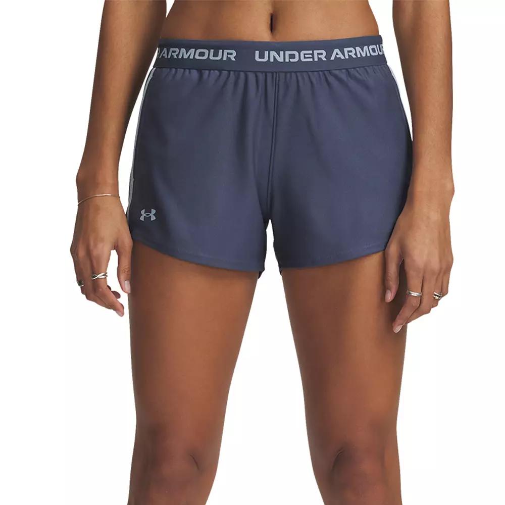 Women's Under Armour Tech™ Play Up Shorts, Size: XXL, Downpour Gray Product Image