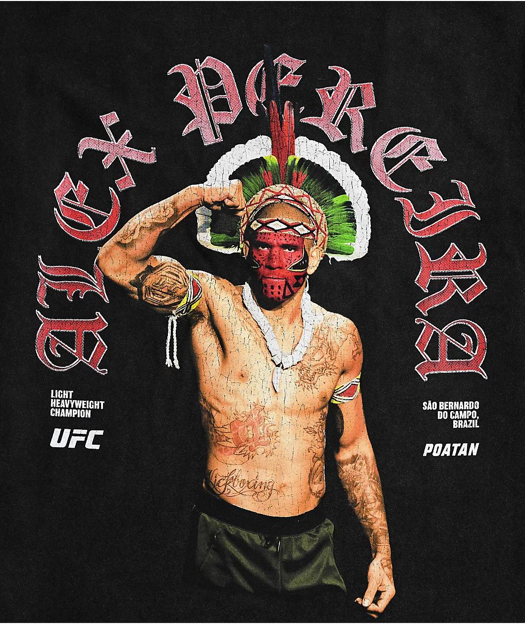 UFC Pereira War Black T-Shirt Product Image