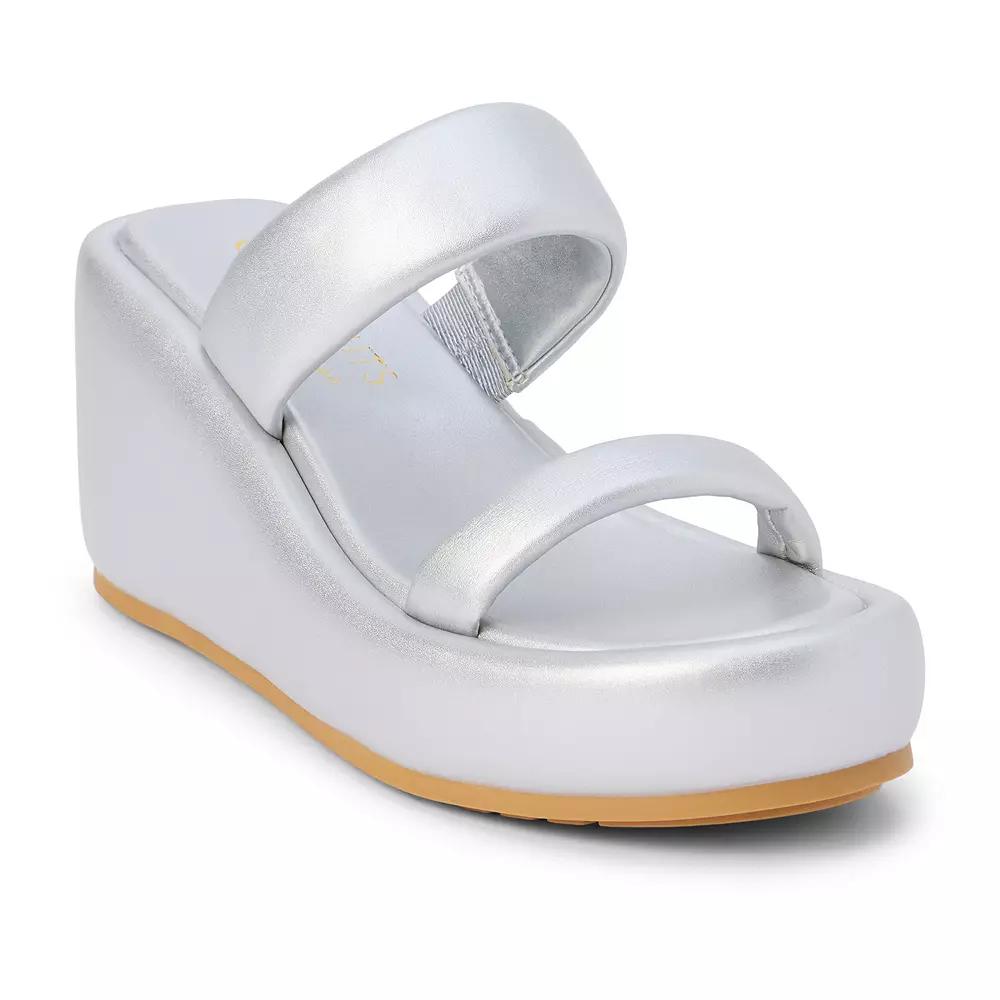 Coconuts Womens Unique Platform Slip On Sandal Product Image