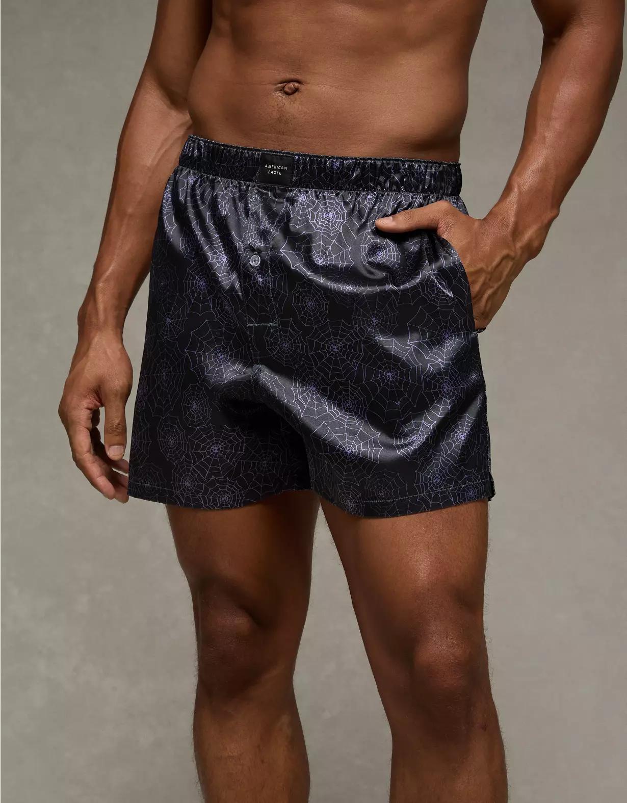 AEO Men's Satin Pocket Boxer Short Product Image