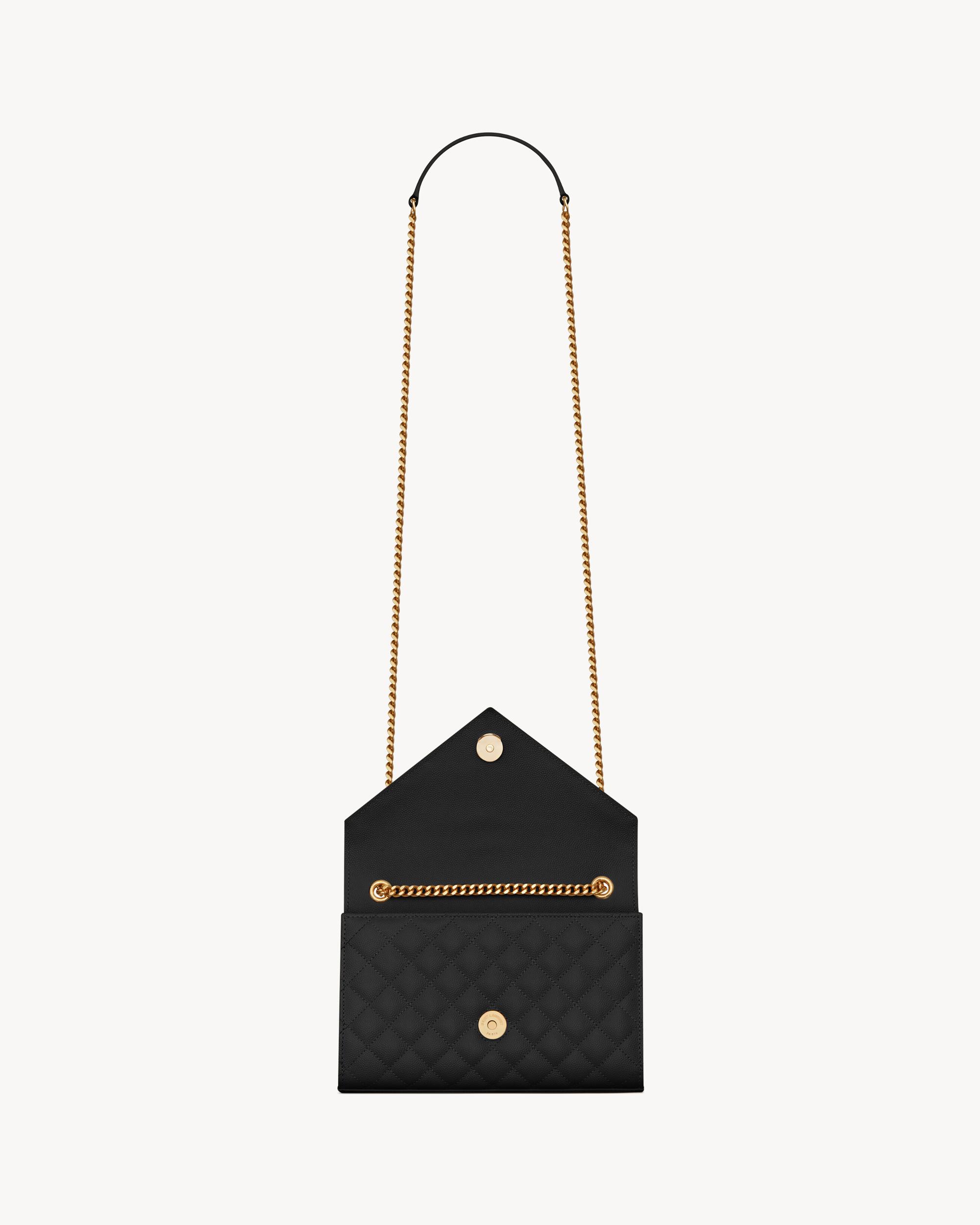 ENVELOPE SMALL IN QUILTED GRAIN DE POUDRE EMBOSSED LEATHER Product Image