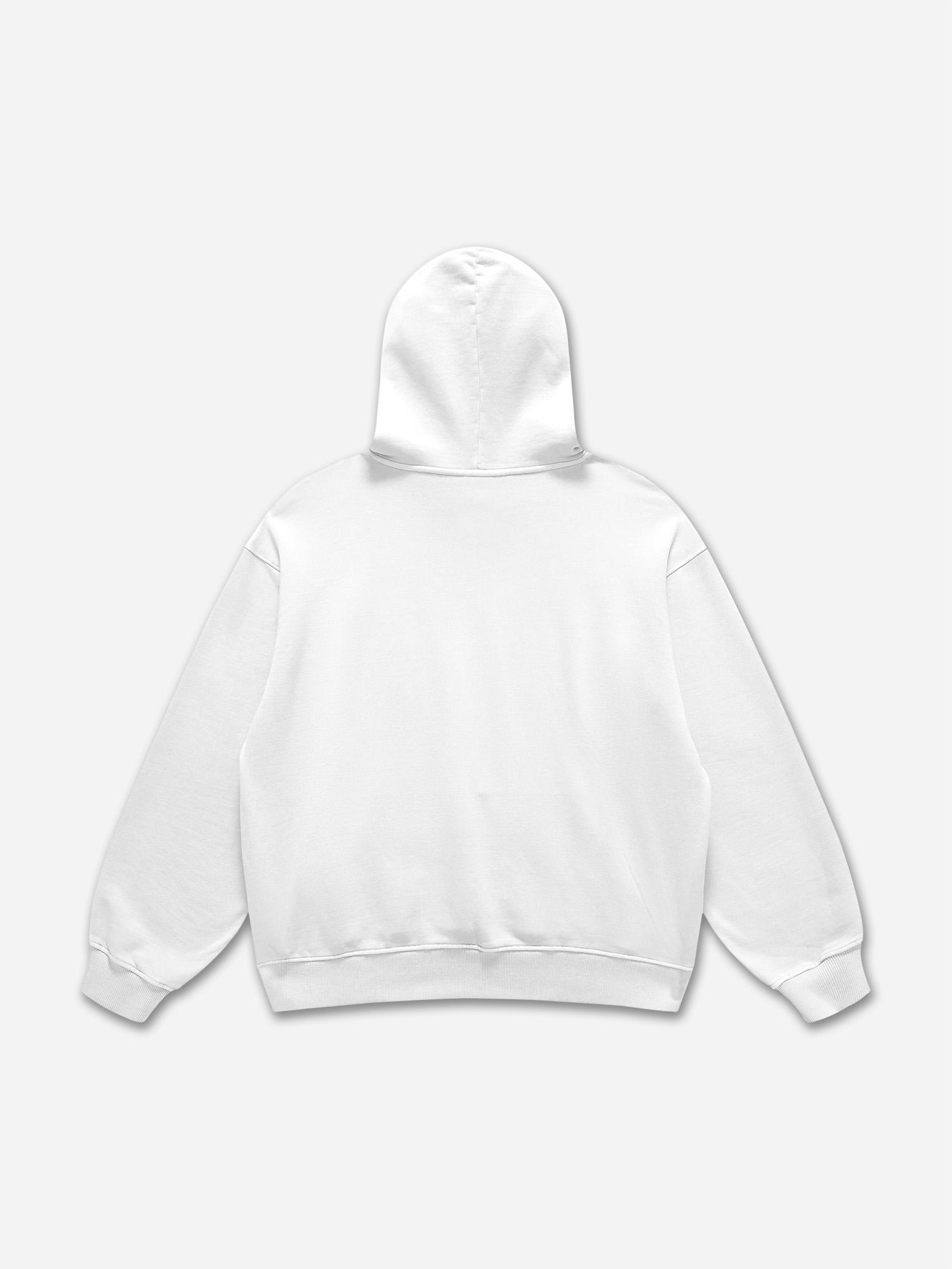 Oversized Heavyweight Cotton Fleece Hoodie Sweatshirt Product Image