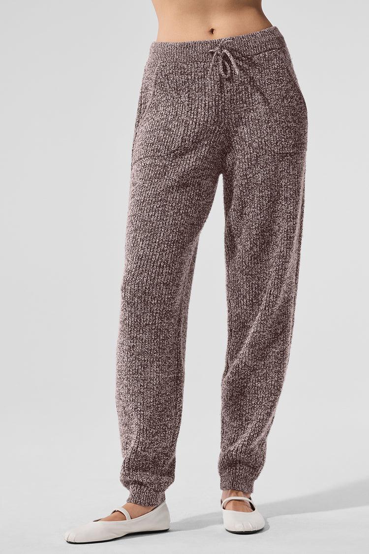 Marl Sweater Pant - Mushroom Marl Product Image