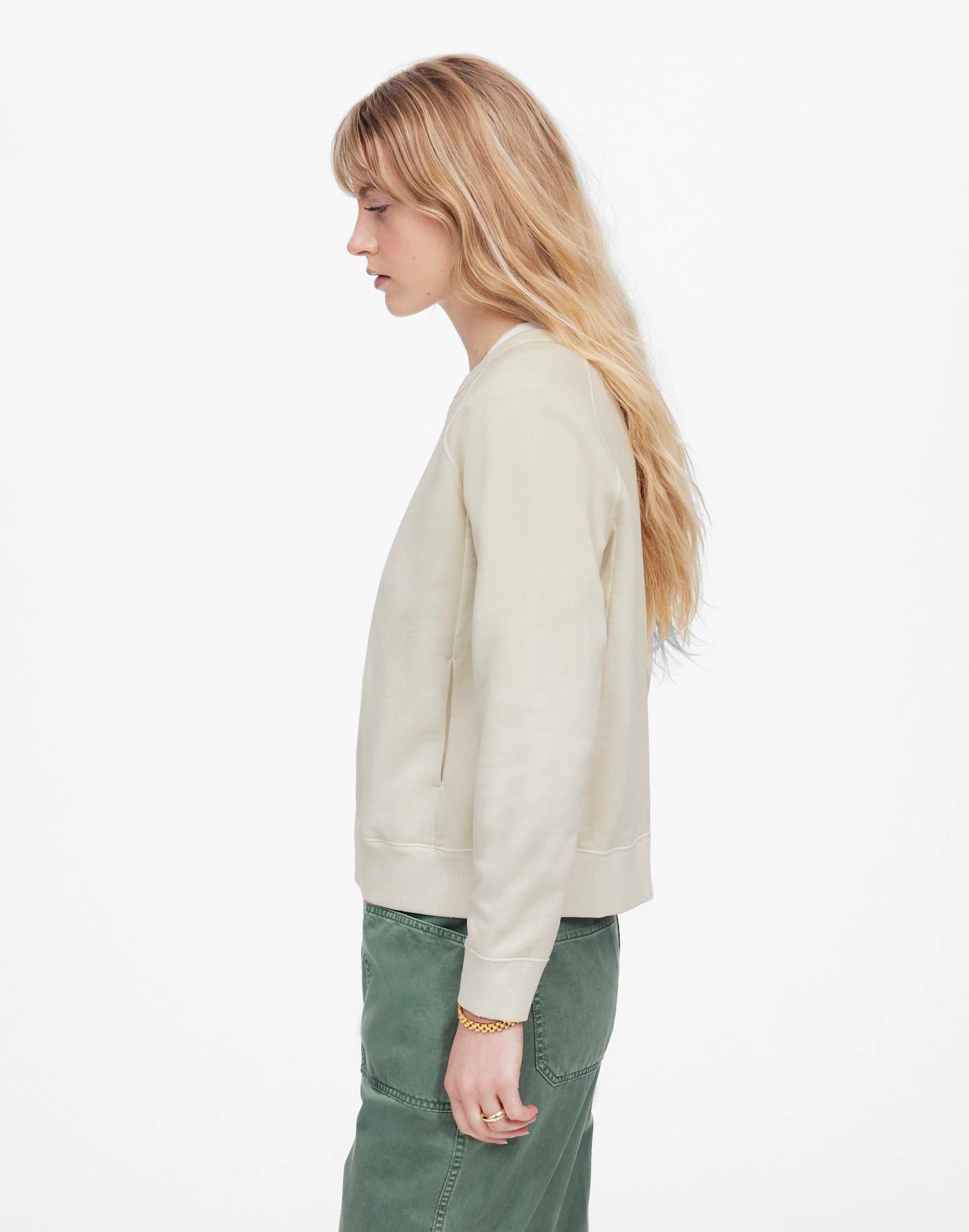 Garment-Dyed Crewneck Sweatshirt Product Image