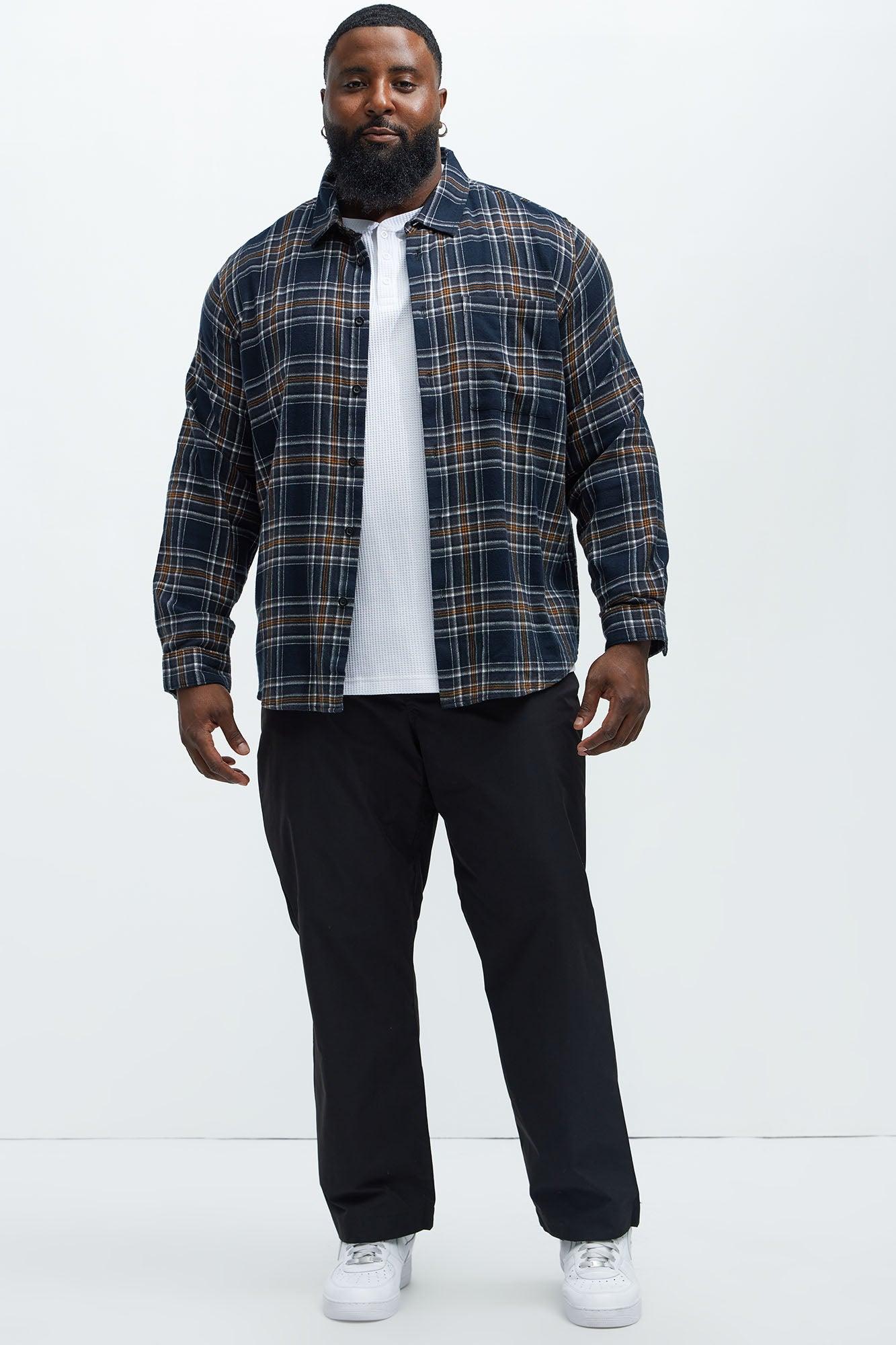 Mansen Flannel Shirt - Black/combo Product Image