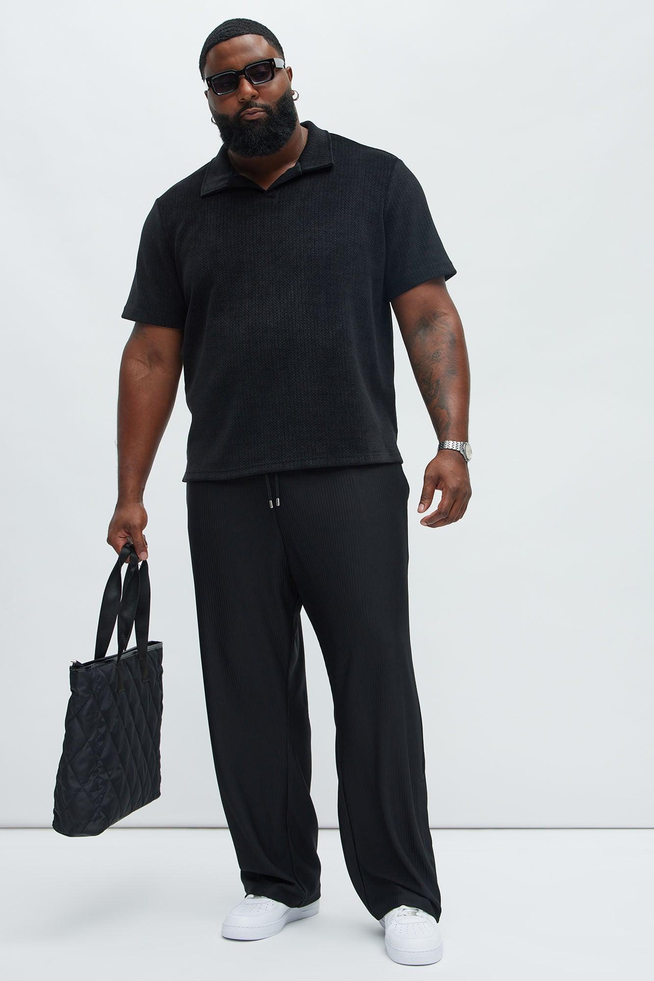 Archway Pleated Pants - Black Product Image